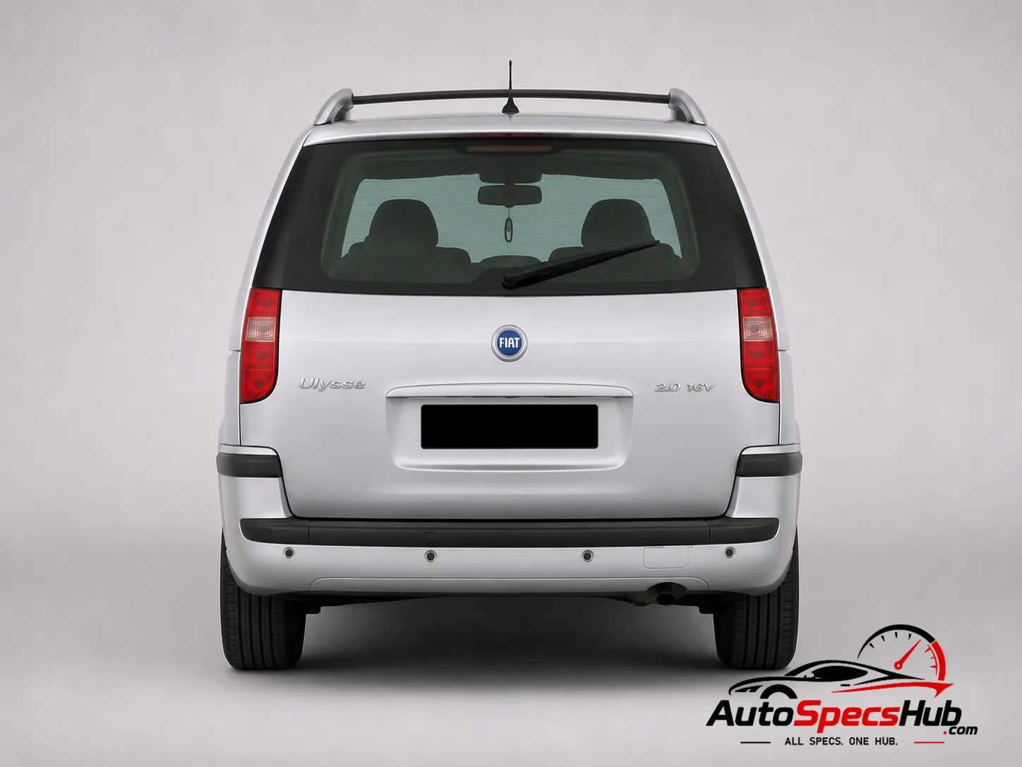 2002 Fiat Ulysse 2.0 16v rear view