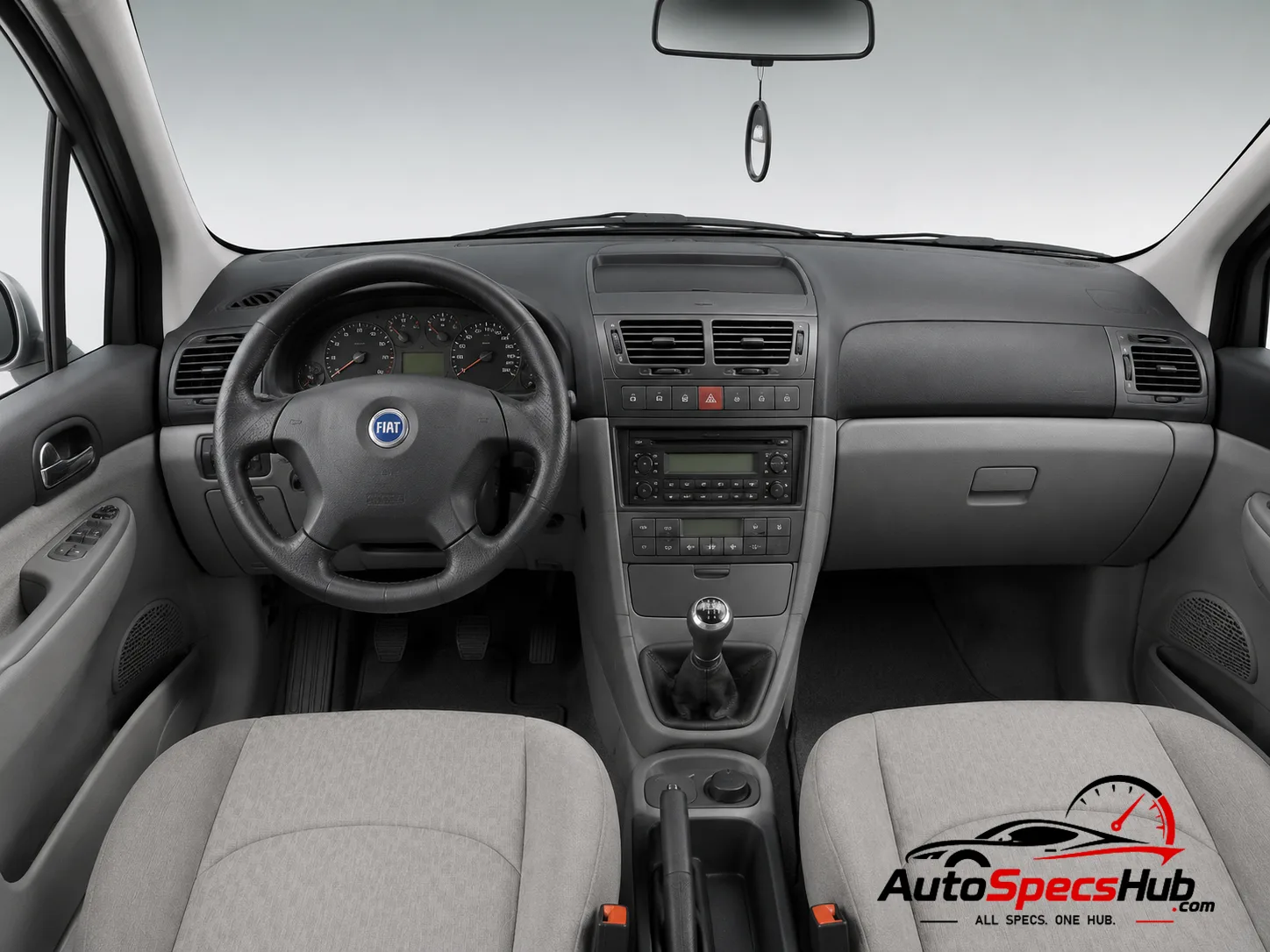 2002 Fiat Ulysse 2.0 16v interior dashboard and front cabin
