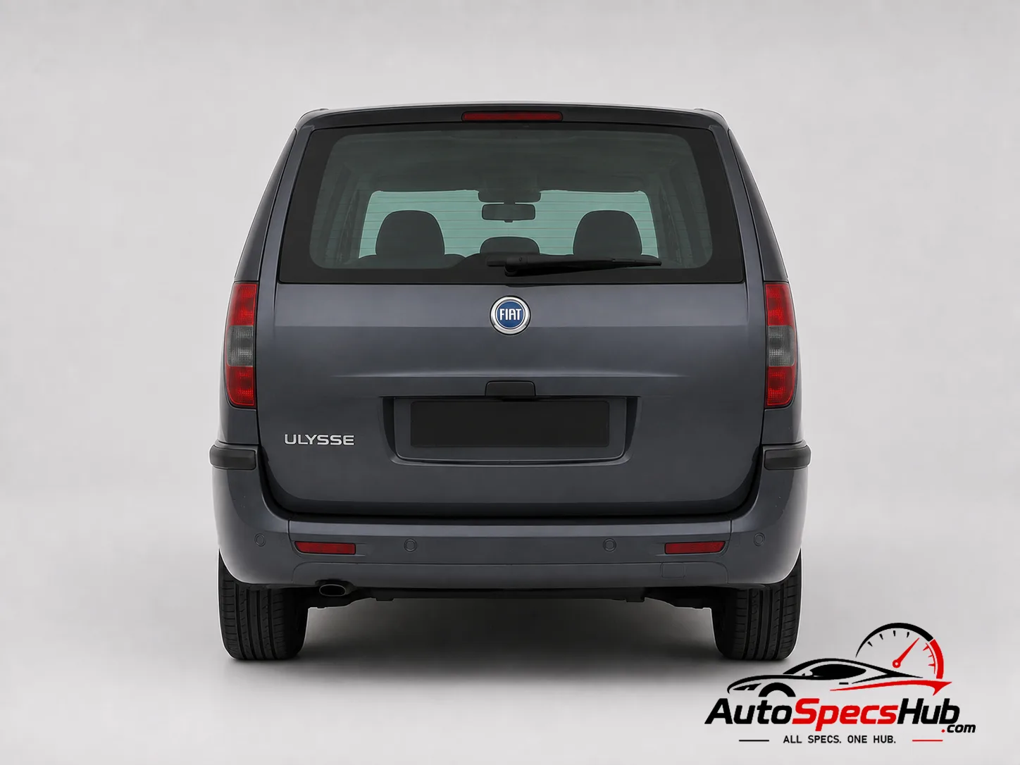 2003 Fiat Ulysse 3.0 V6 24v rear view