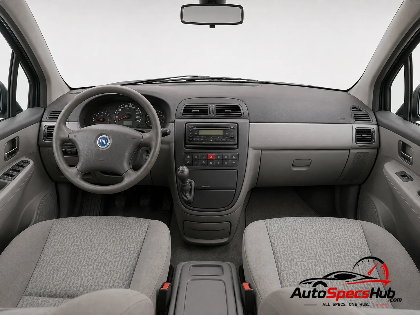 2003 Fiat Ulysse 3.0 V6 24v interior dashboard and front cabin