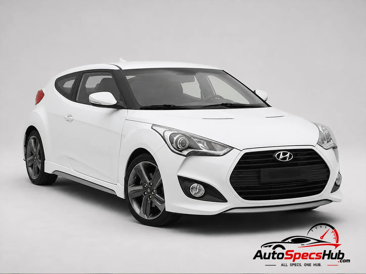 2012 Hyundai Veloster 1.6 Turbo front three-quarter view