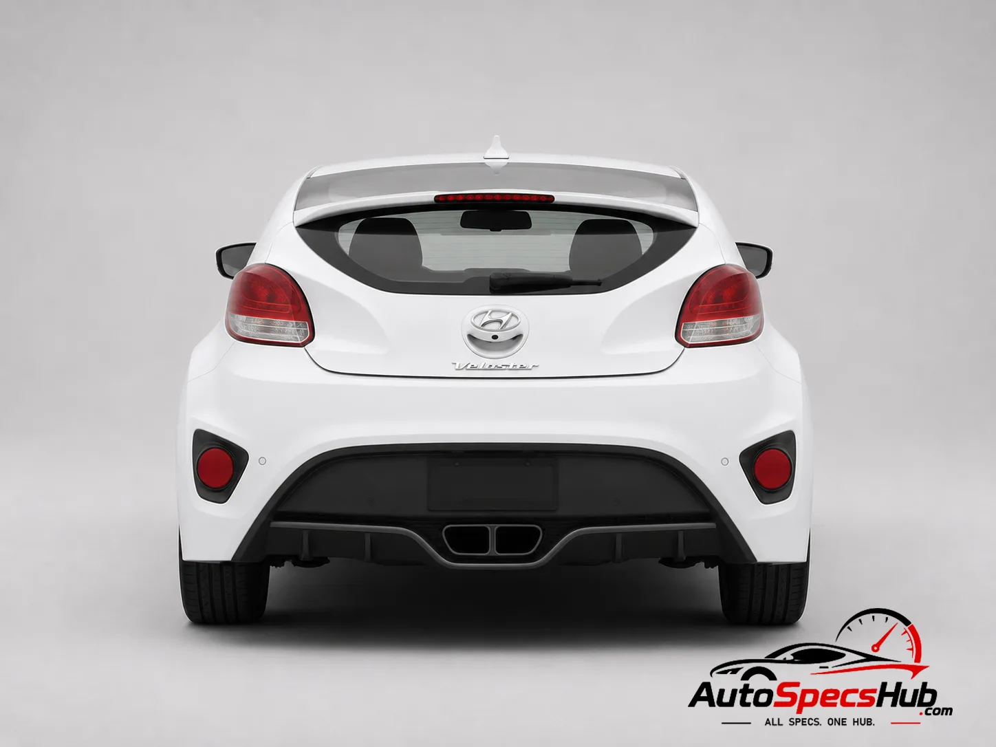 2012 Hyundai Veloster 1.6 Turbo rear view