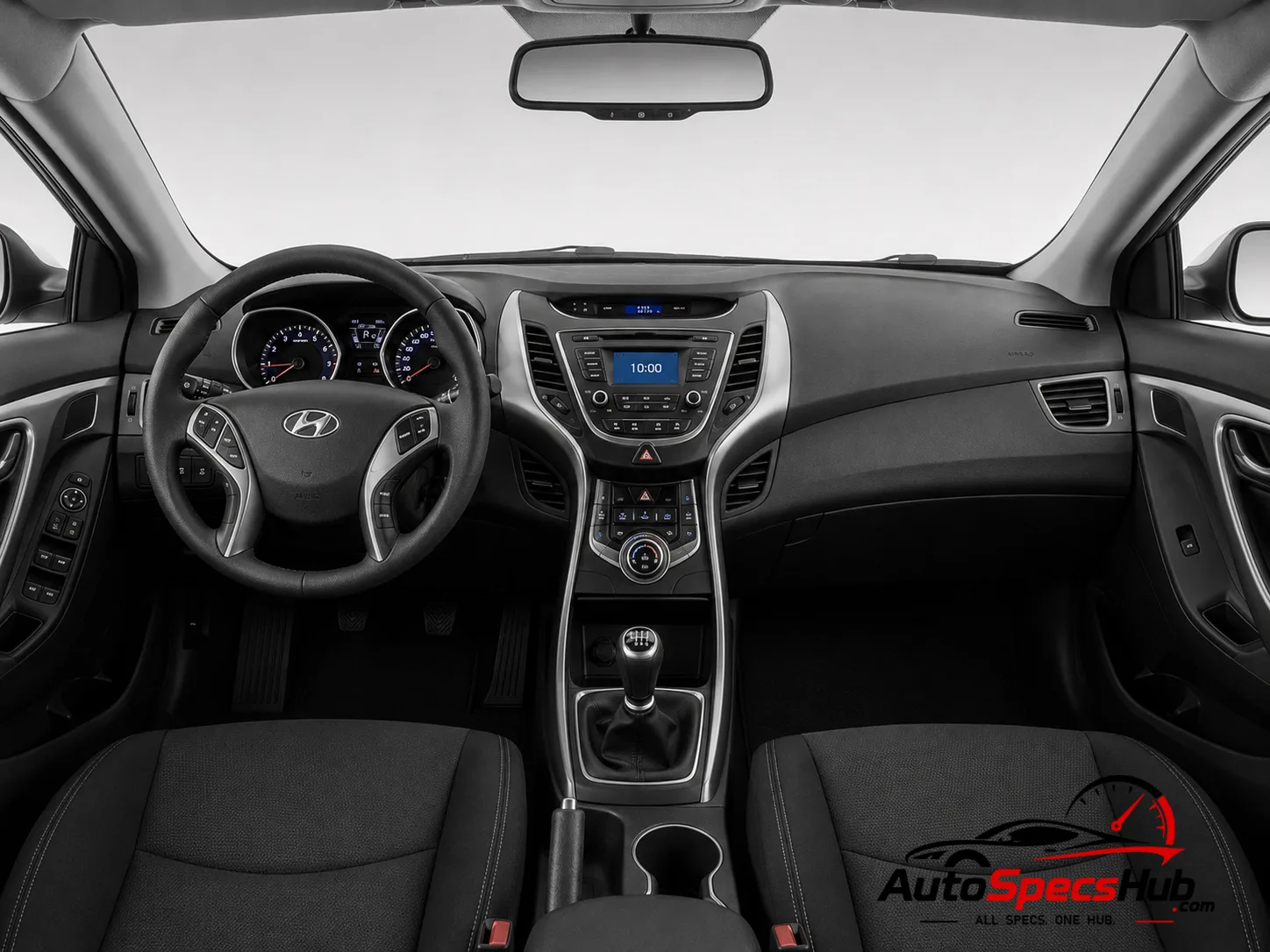 2012 Hyundai Veloster 1.6 Turbo interior dashboard and front cabin
