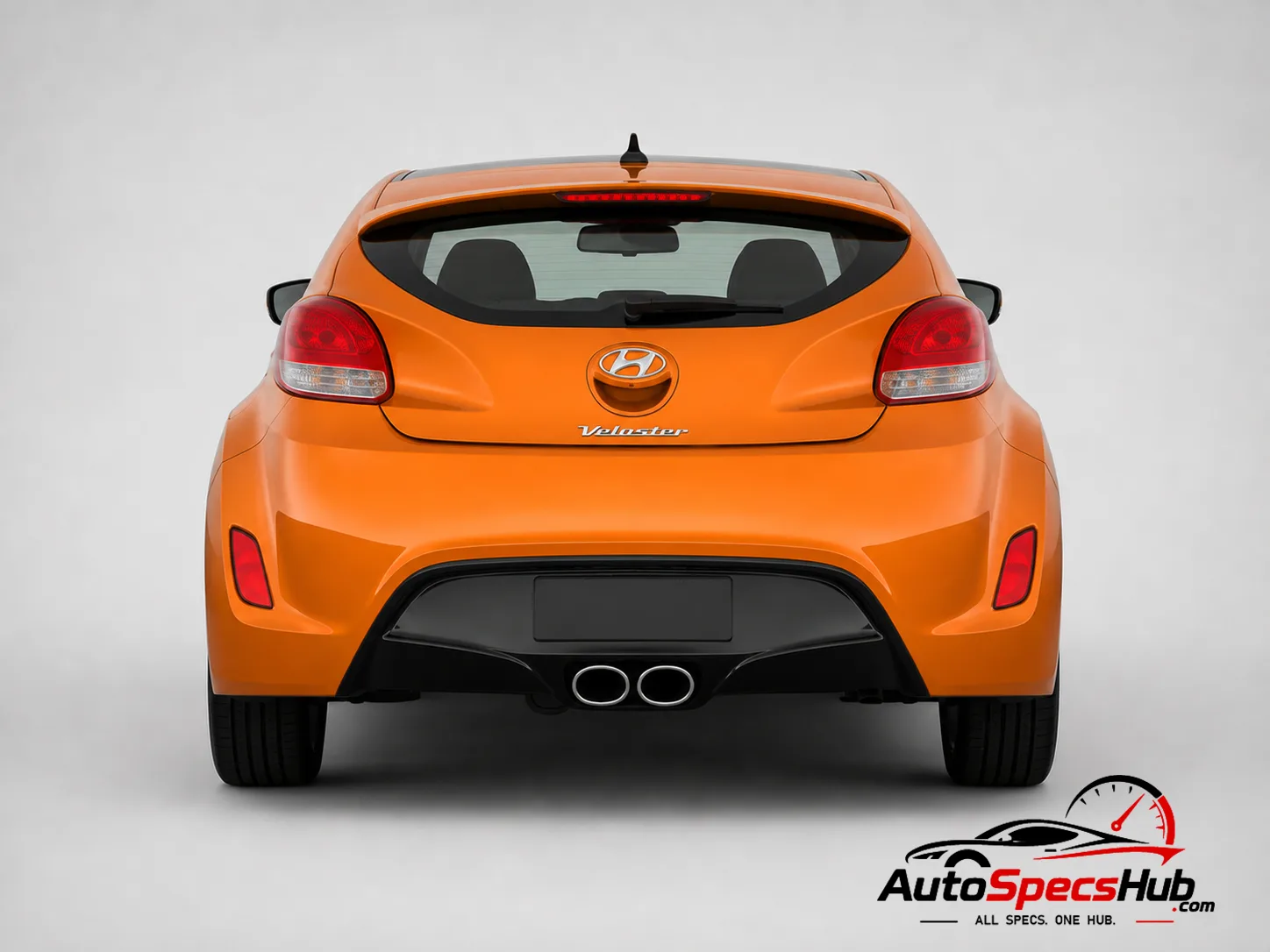 2015 Hyundai Veloster 1.6 Turbo rear view