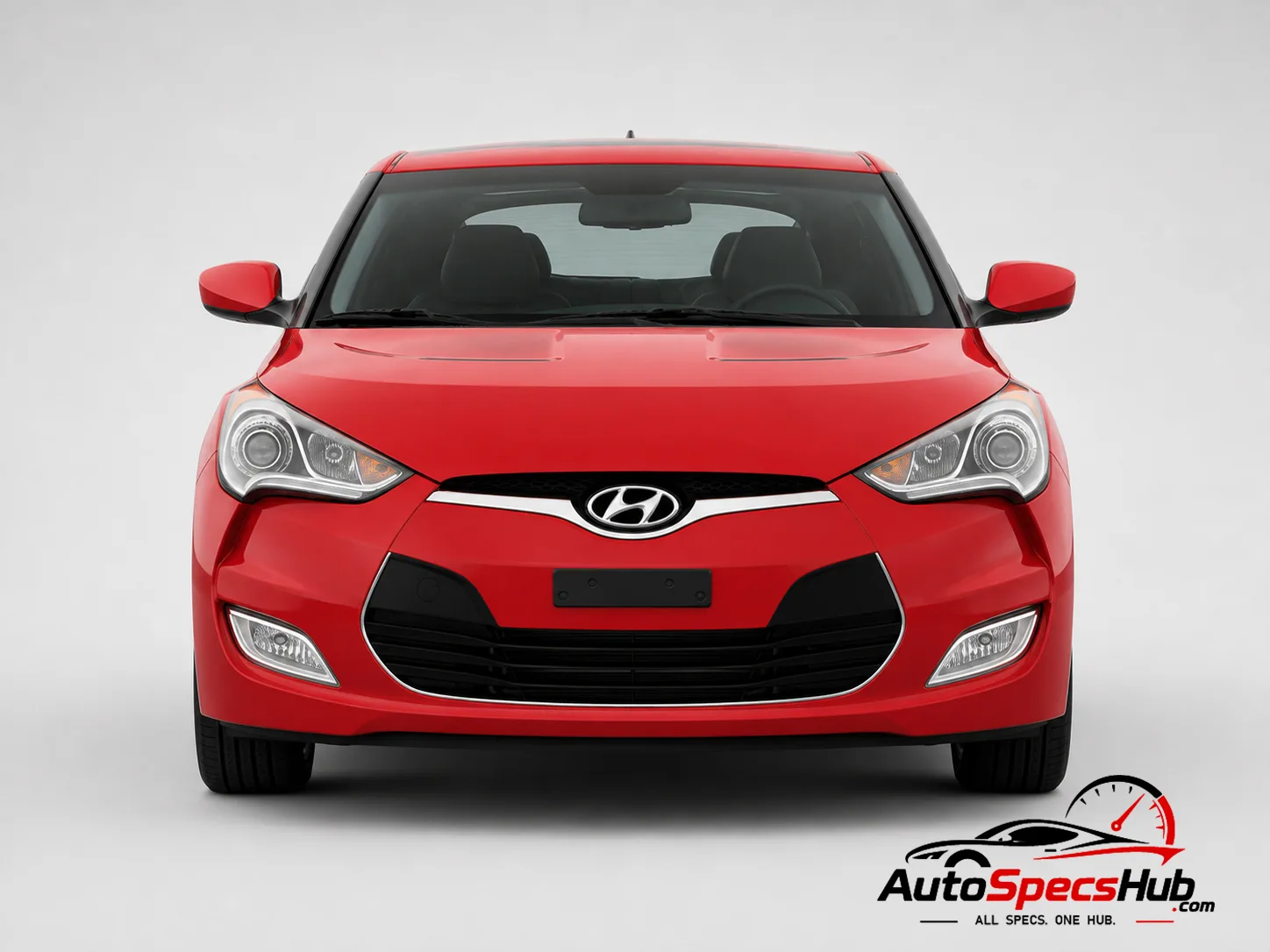 2011 Hyundai Veloster 1.6 front view