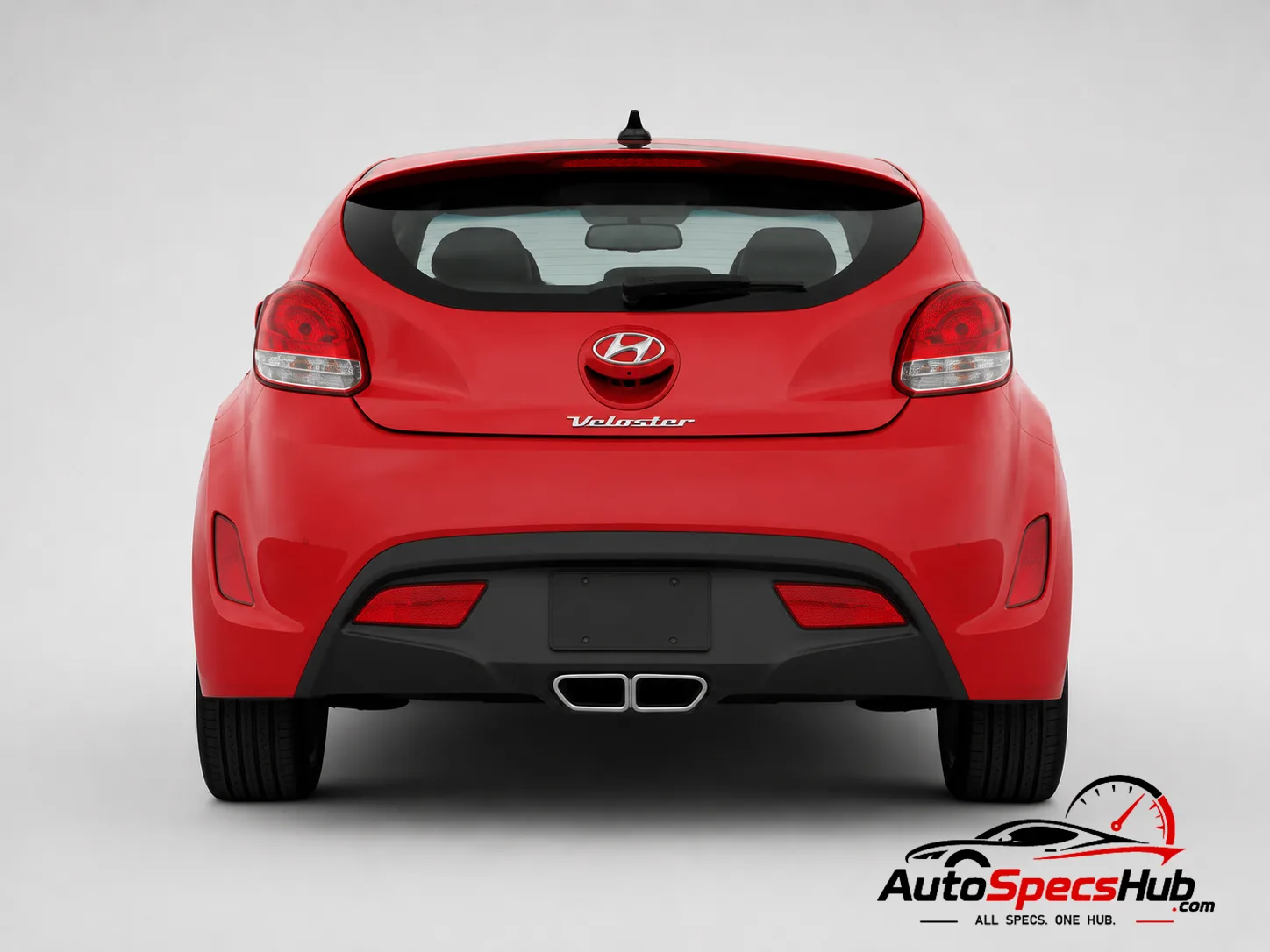 2011 Hyundai Veloster 1.6 rear view