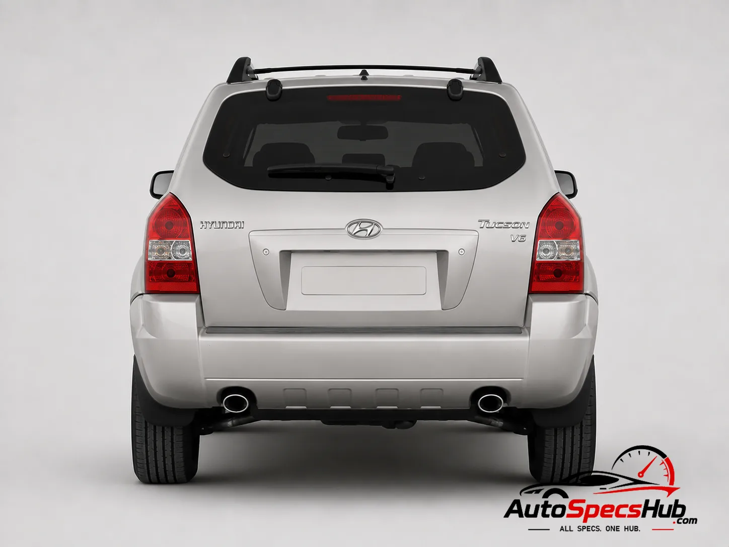 2005 Hyundai Tucson 2.7 V6 4WD rear view