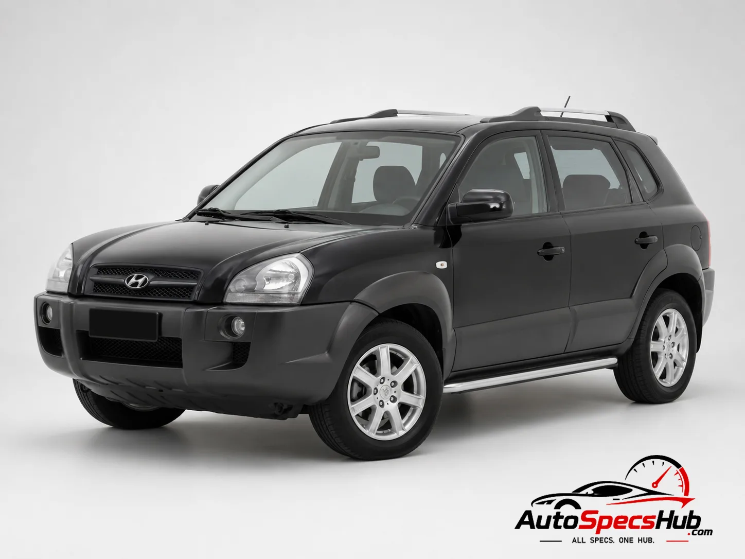 2006 Hyundai Tucson 2.0 CRDi VGT 2WD front three-quarter view
