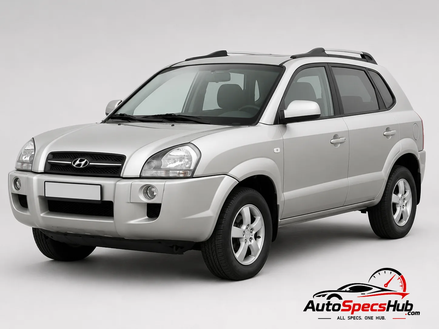 2005 Hyundai Tucson 2.0 CRDi 2WD front three-quarter view
