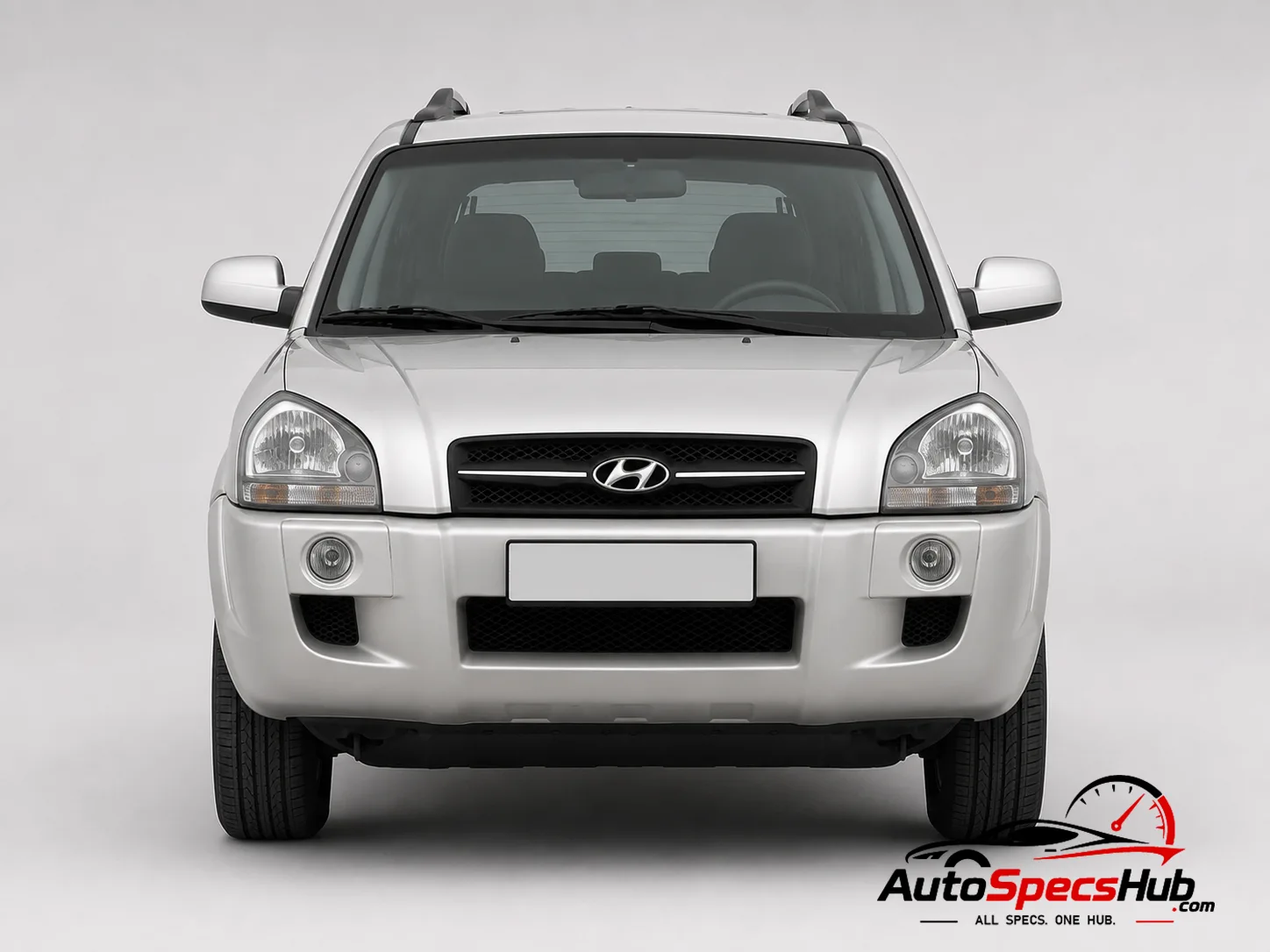2005 Hyundai Tucson 2.0 CRDi 2WD front view