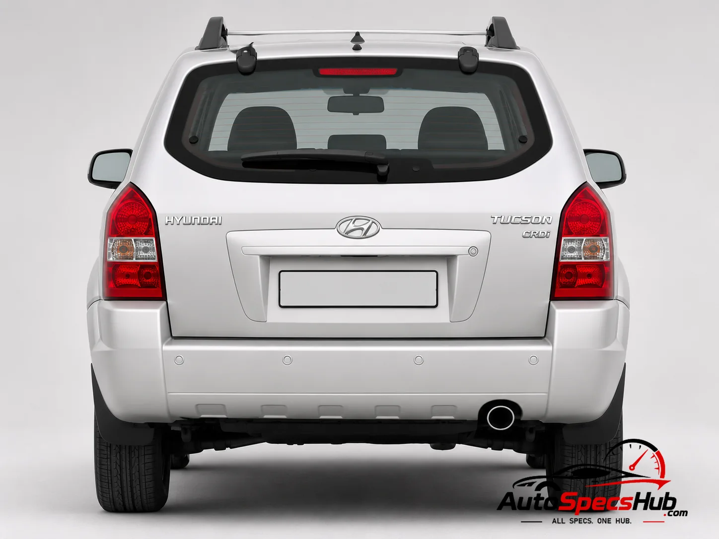 2005 Hyundai Tucson 2.0 CRDi 2WD rear view