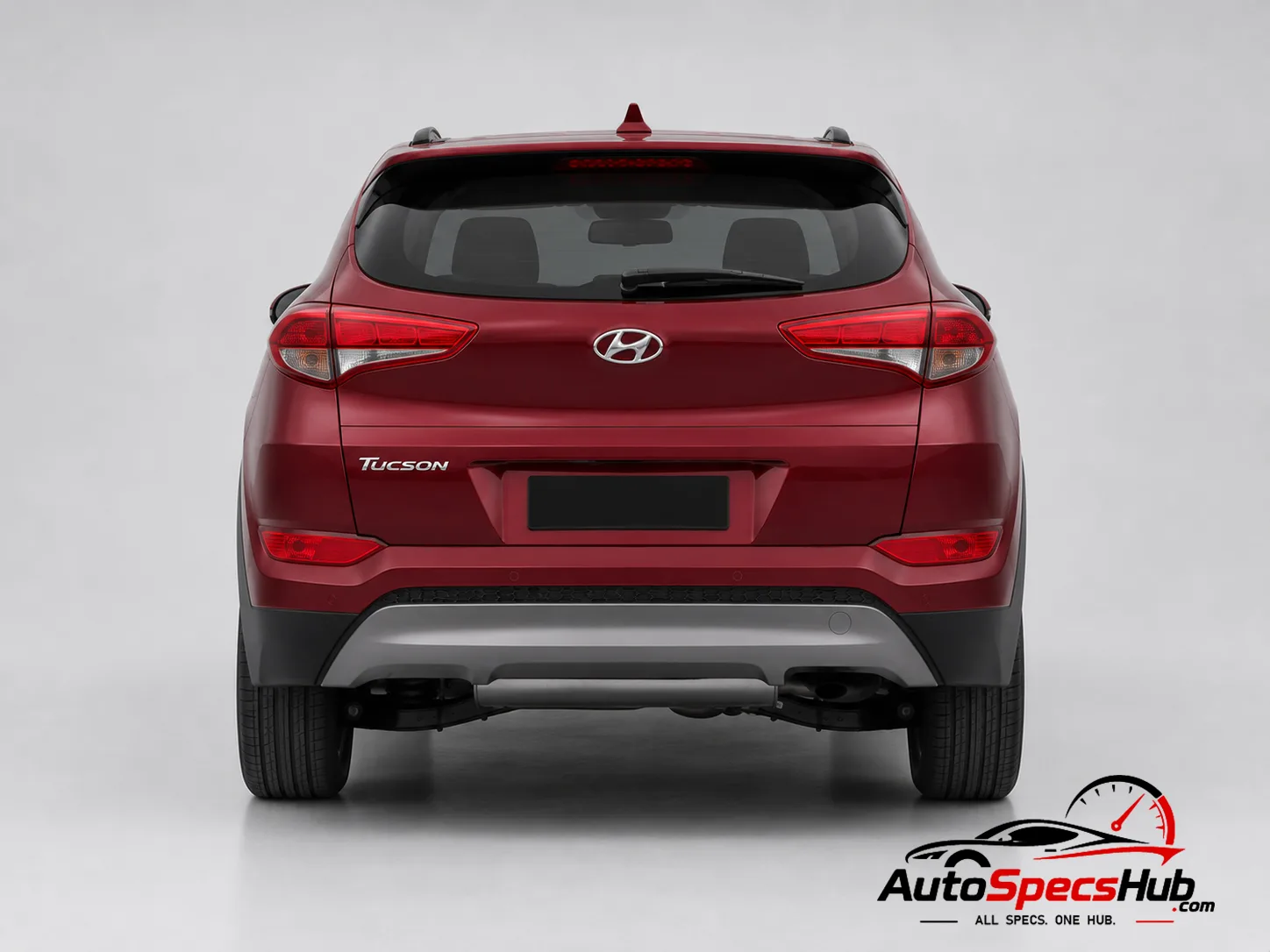 2015 Hyundai Tucson 1.6 GDI blue 2WD 132 rear view
