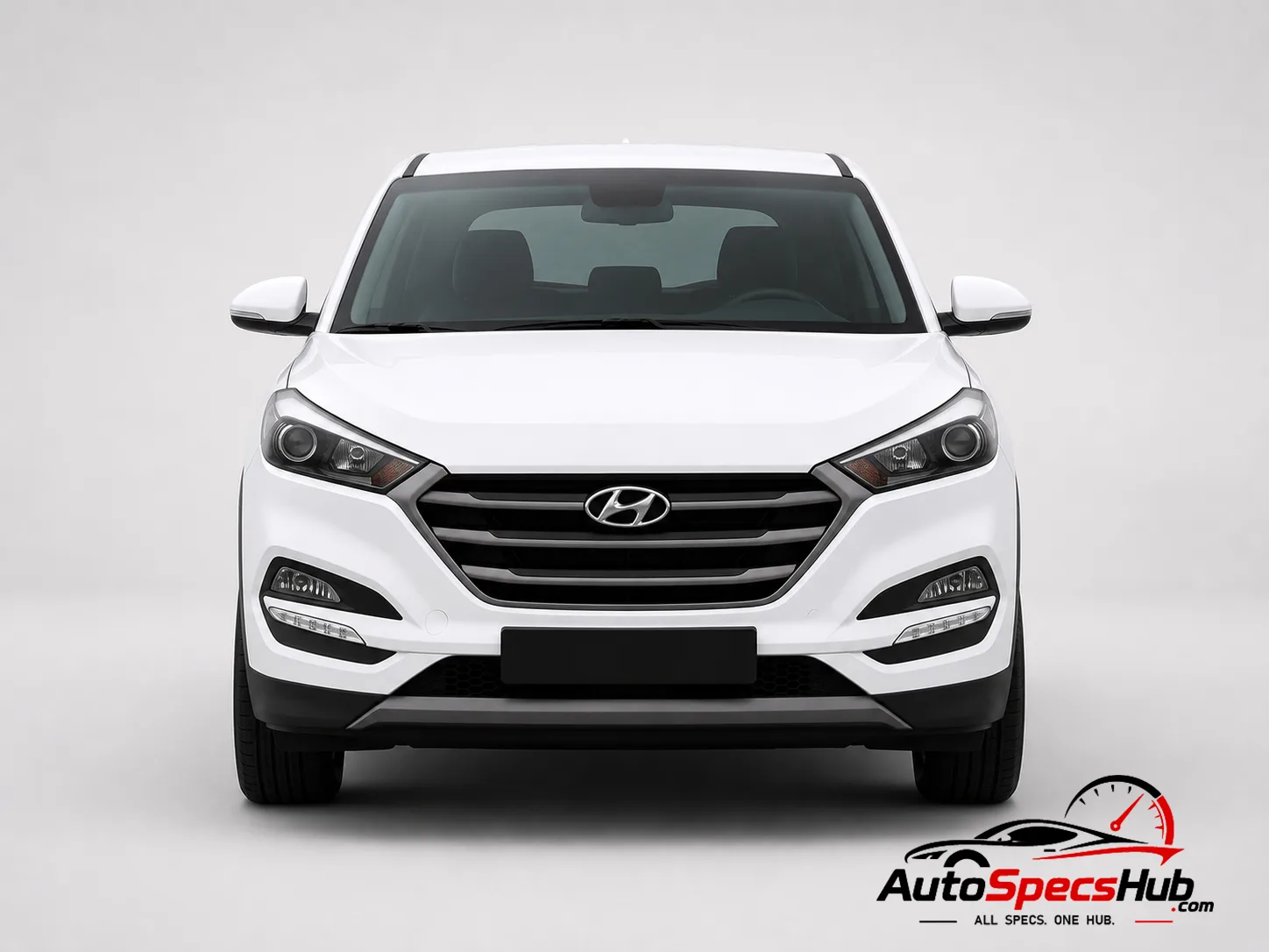 2016 Hyundai Tucson 1.7 CRDi blue 2WD 141 front view