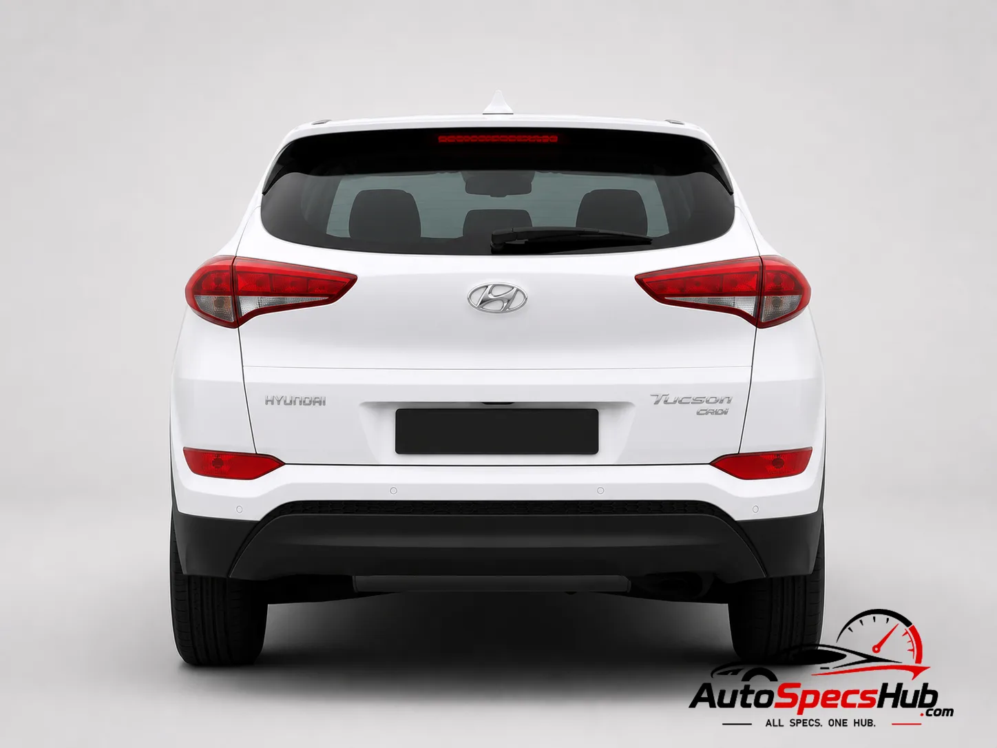 2016 Hyundai Tucson 1.7 CRDi blue 2WD 141 rear view