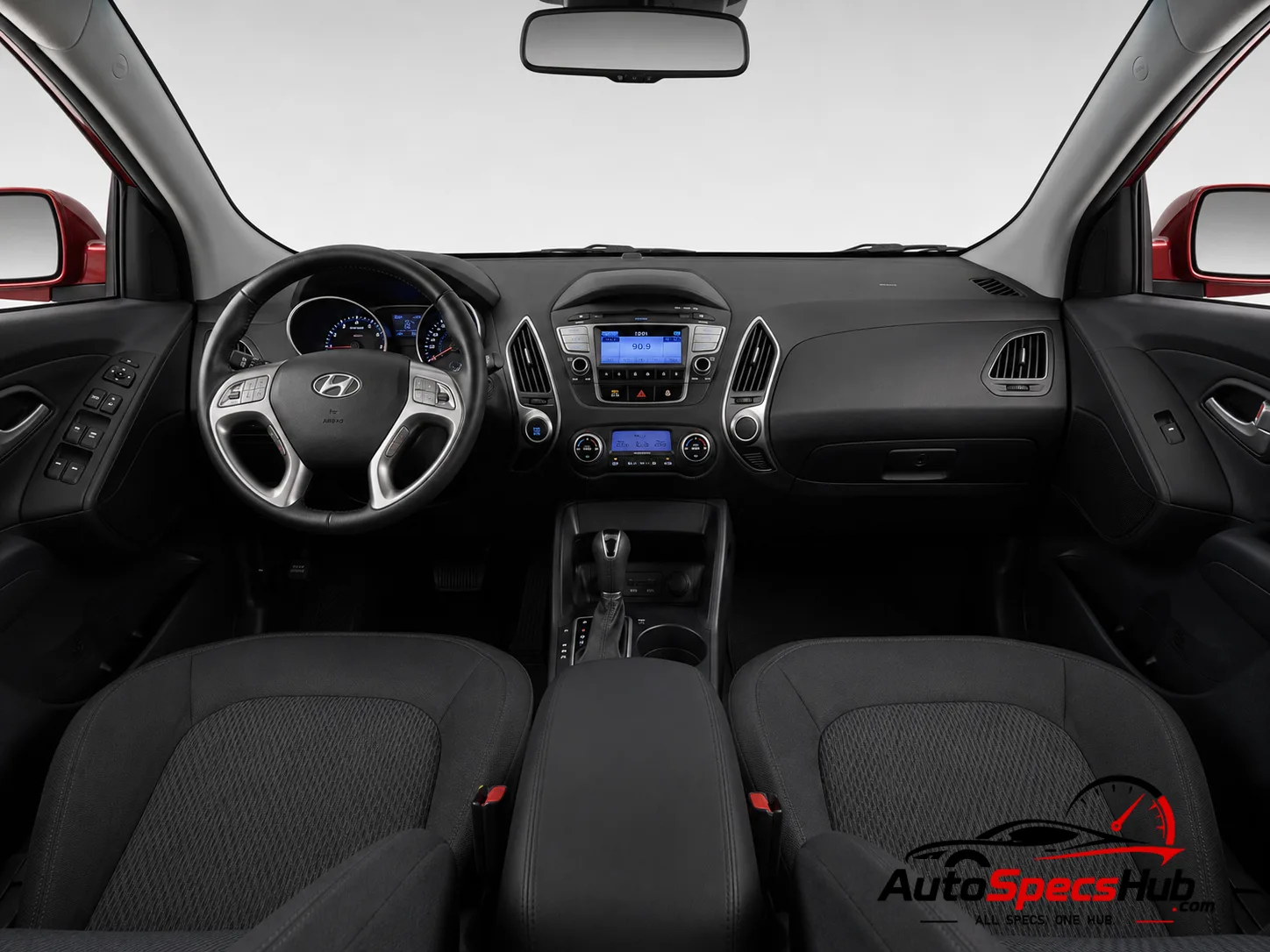 2015 Hyundai Tucson 1.6 Turbo 4WD 177 interior dashboard and front cabin