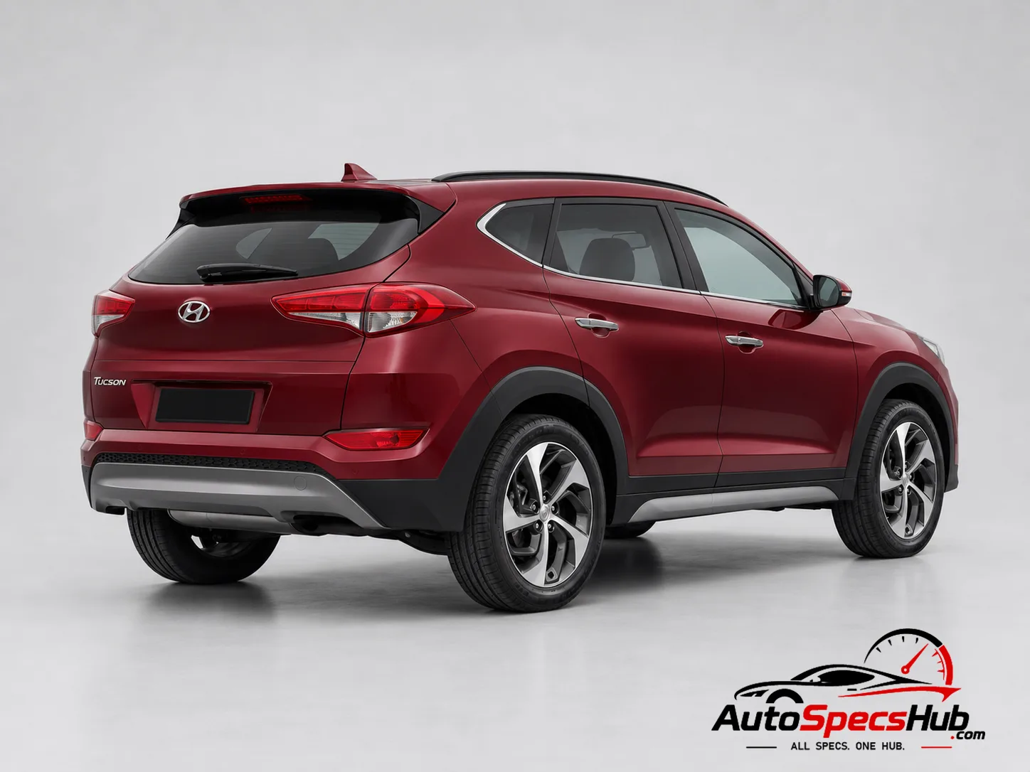2015 Hyundai Tucson 1.6 Turbo 2WD 177 rear three-quarter view