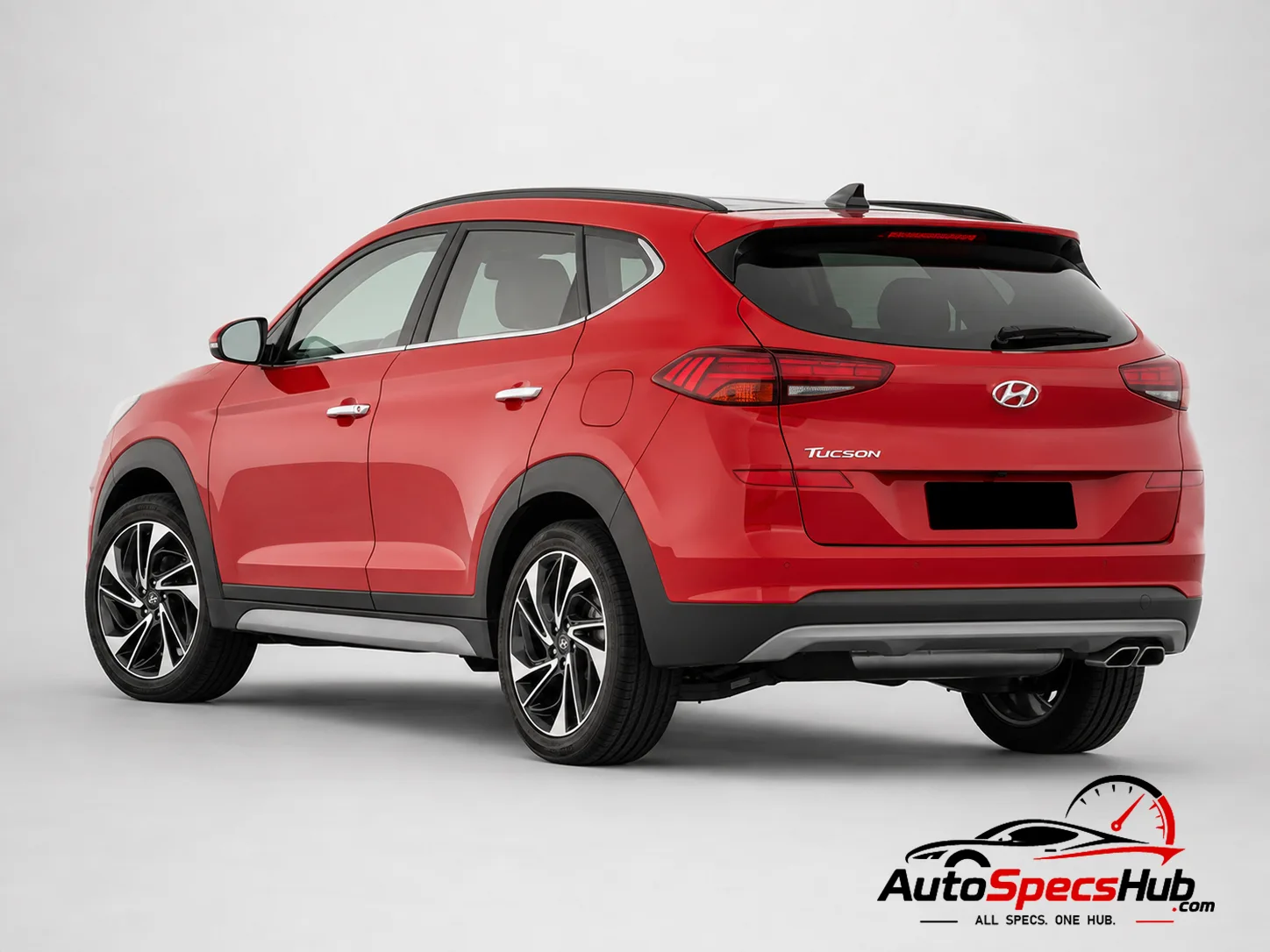 2020 Hyundai Tucson 1.6 T-GDi 177 rear three-quarter view