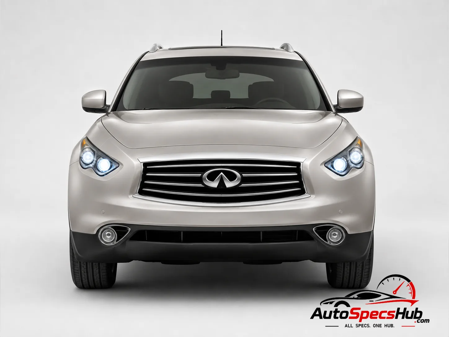 2013 (S51) Infiniti QX70 5.0 front view