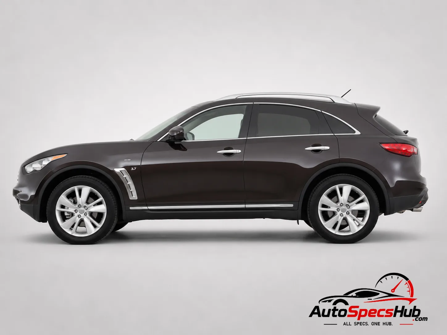 2013 (S51) Infiniti QX70 3.7 side profile