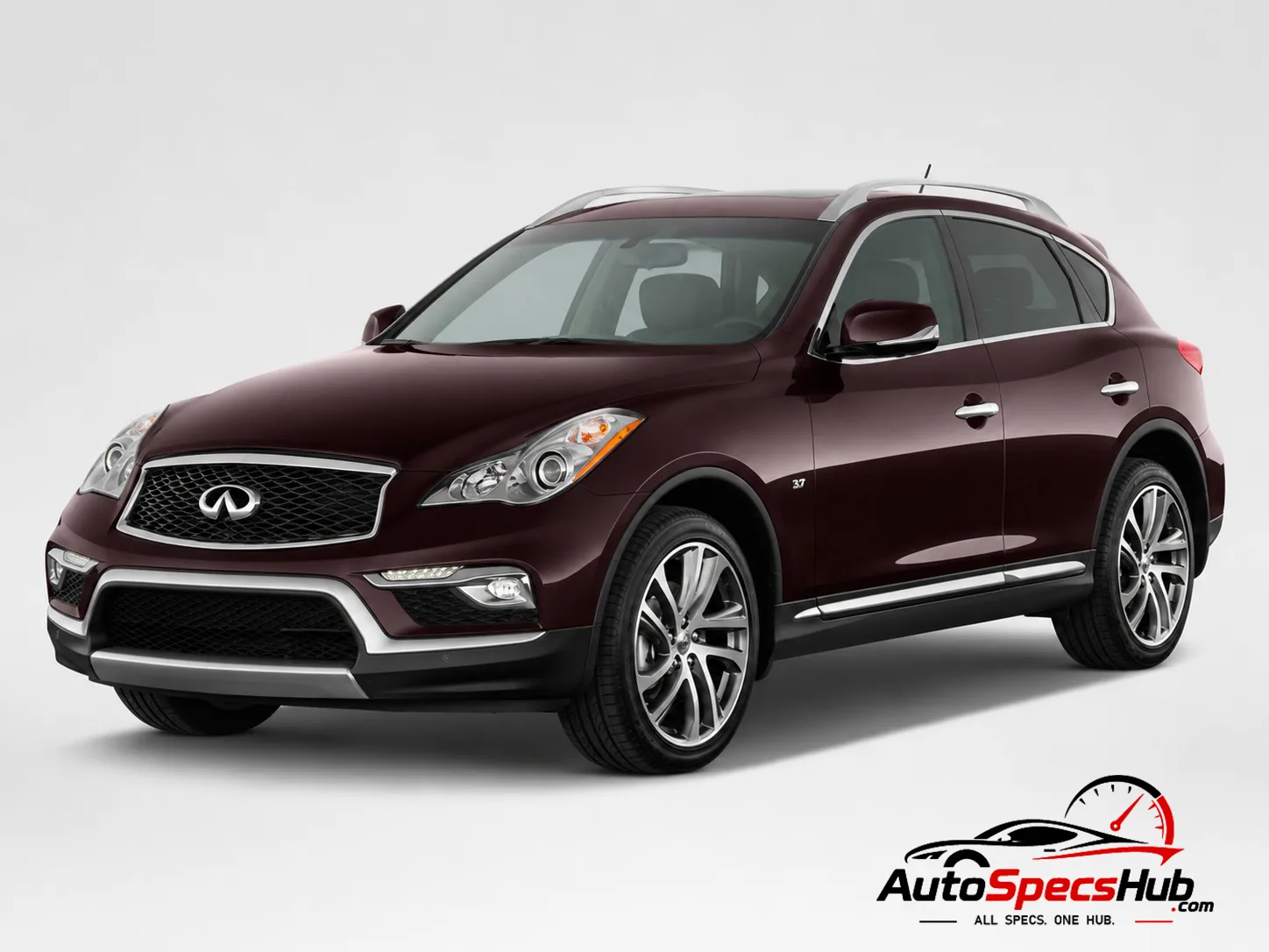 2013 (J50) Infiniti QX50 3.7 front three-quarter view