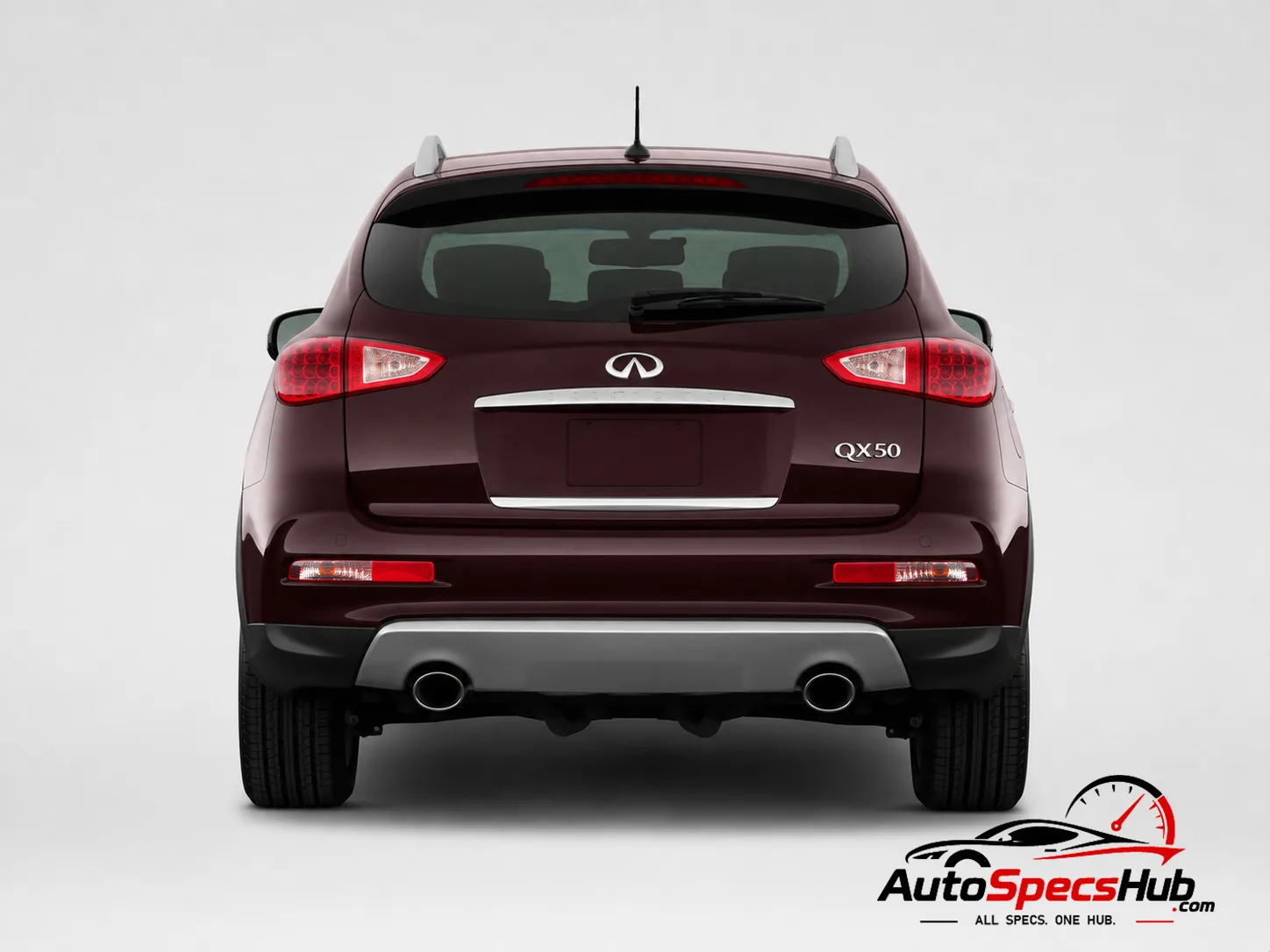 2013 (J50) Infiniti QX50 3.7 rear view