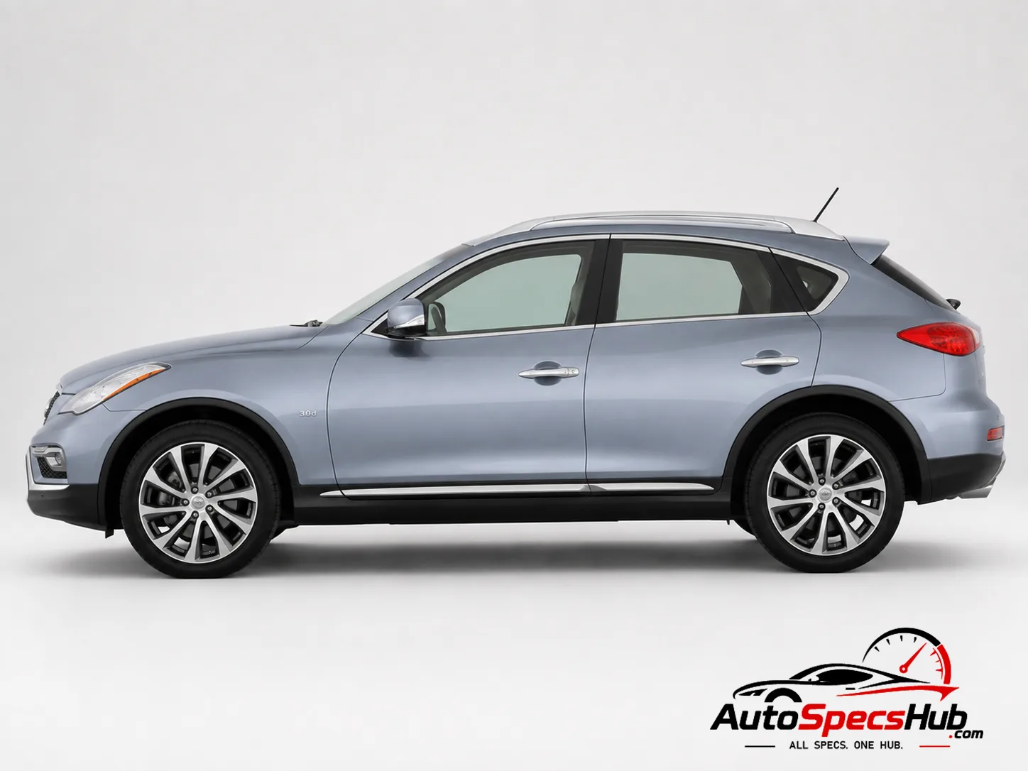 2013 (J50) Infiniti QX50 3.0d side profile