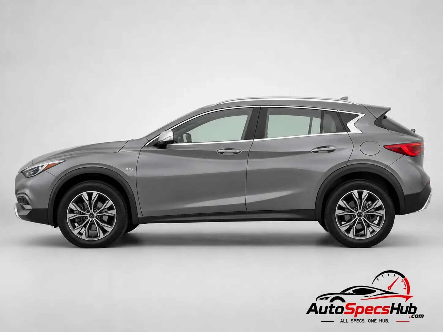 2017 (H15) Infiniti QX30 2.0t side profile