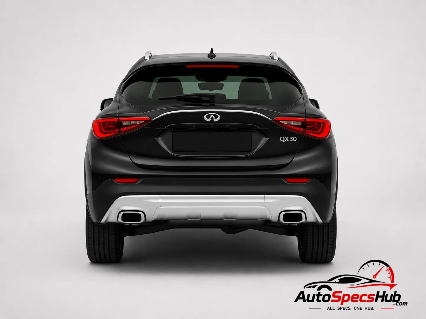 2016 (H15) Infiniti QX30 2.2d rear view