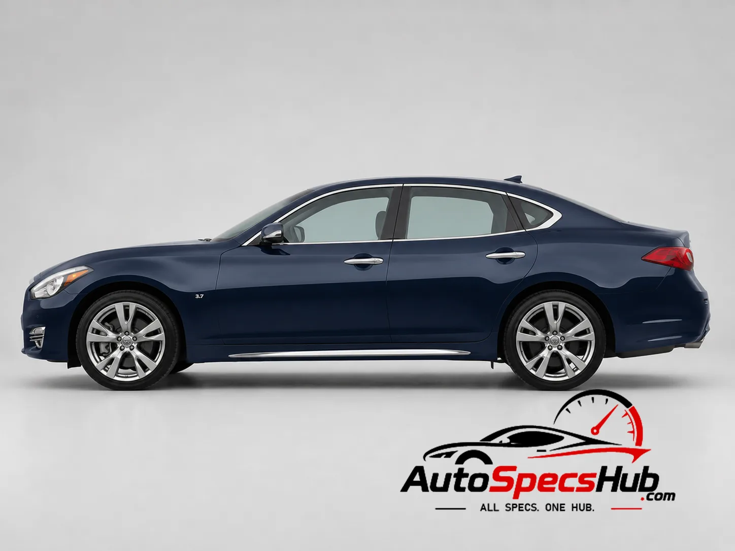 2014 (Y51) Infiniti Q70 3.7 side profile