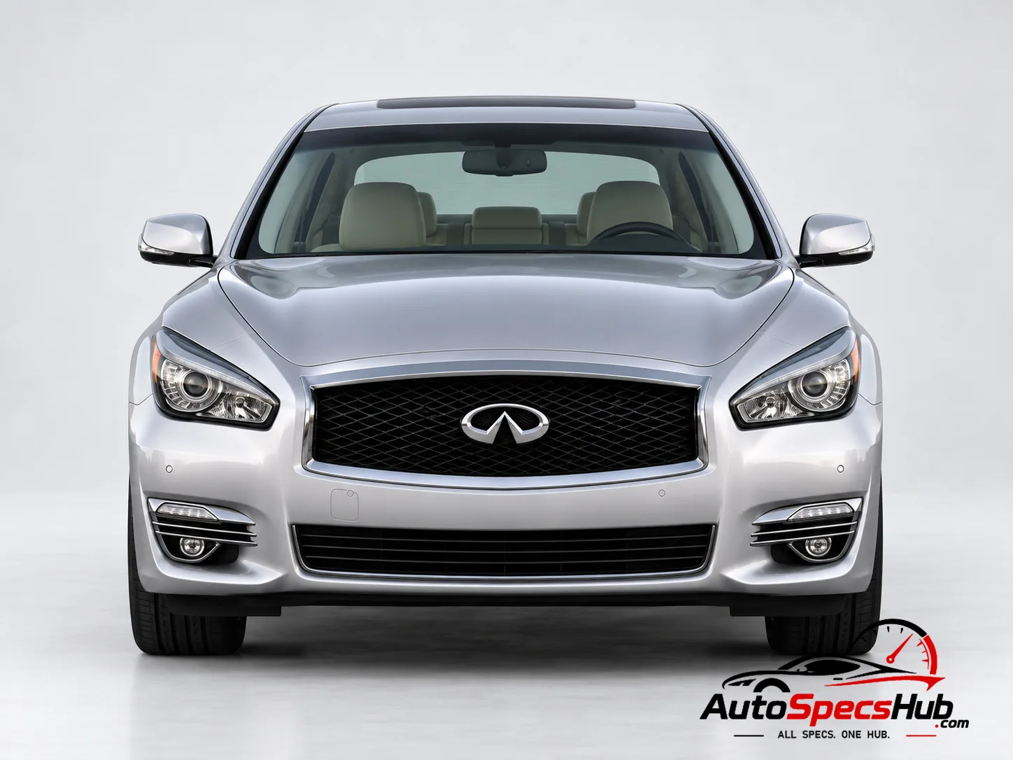 2014 (Y51) Infiniti Q70 3.0d front view