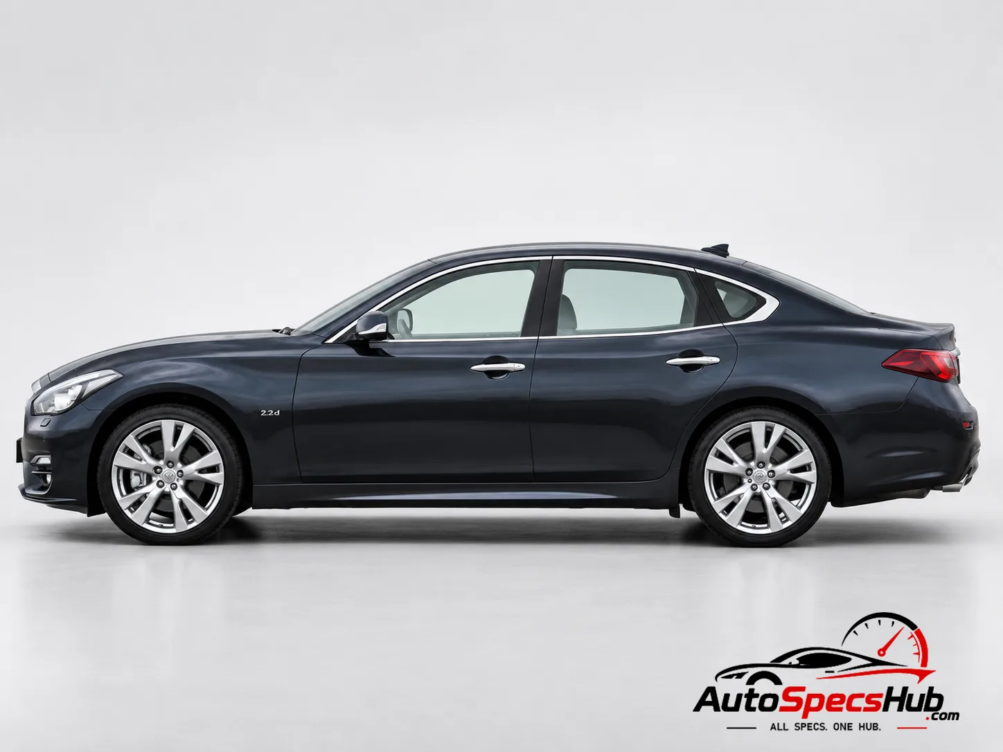 2015 (Y51) Infiniti Q70 2.2d side profile