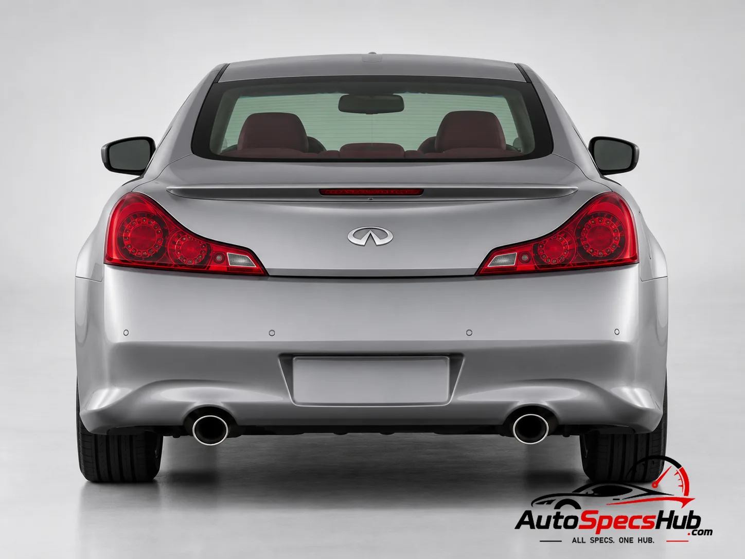 2013 (V36) Infiniti Q60 Coupé 3.7 rear view
