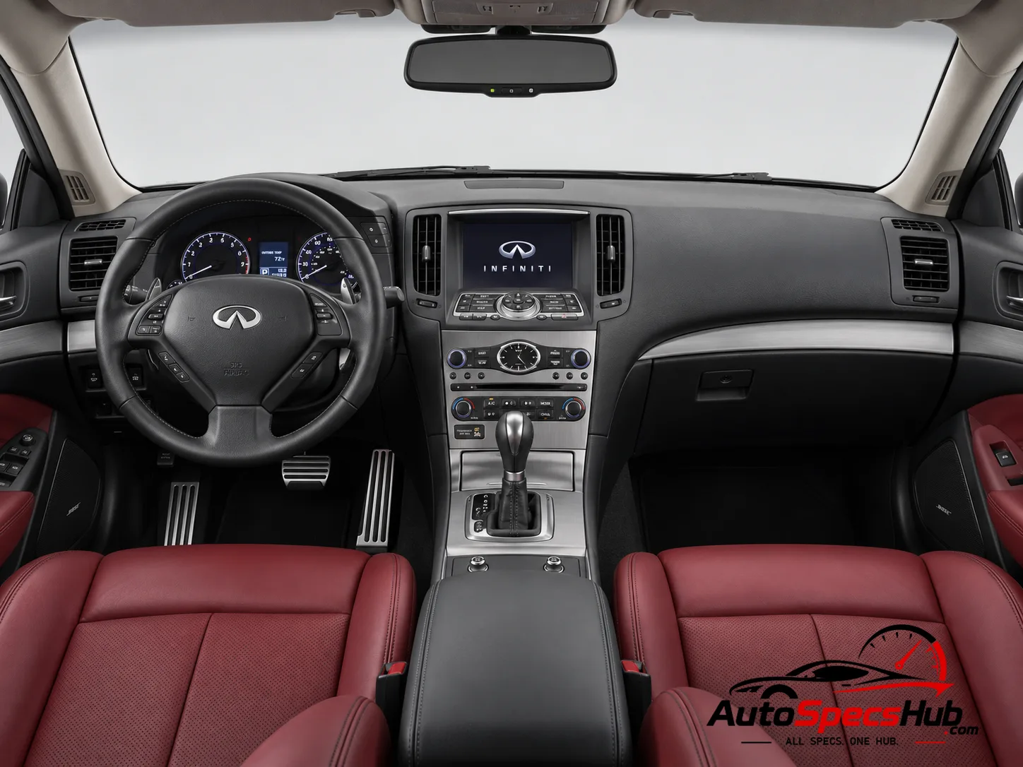 2013 (V36) Infiniti Q60 Coupé 3.7 interior cockpit and seats