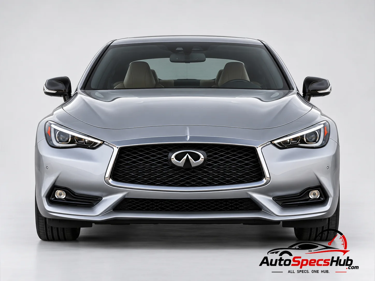 2016 (CV37) Infiniti Q60 3.0t AWD front view
