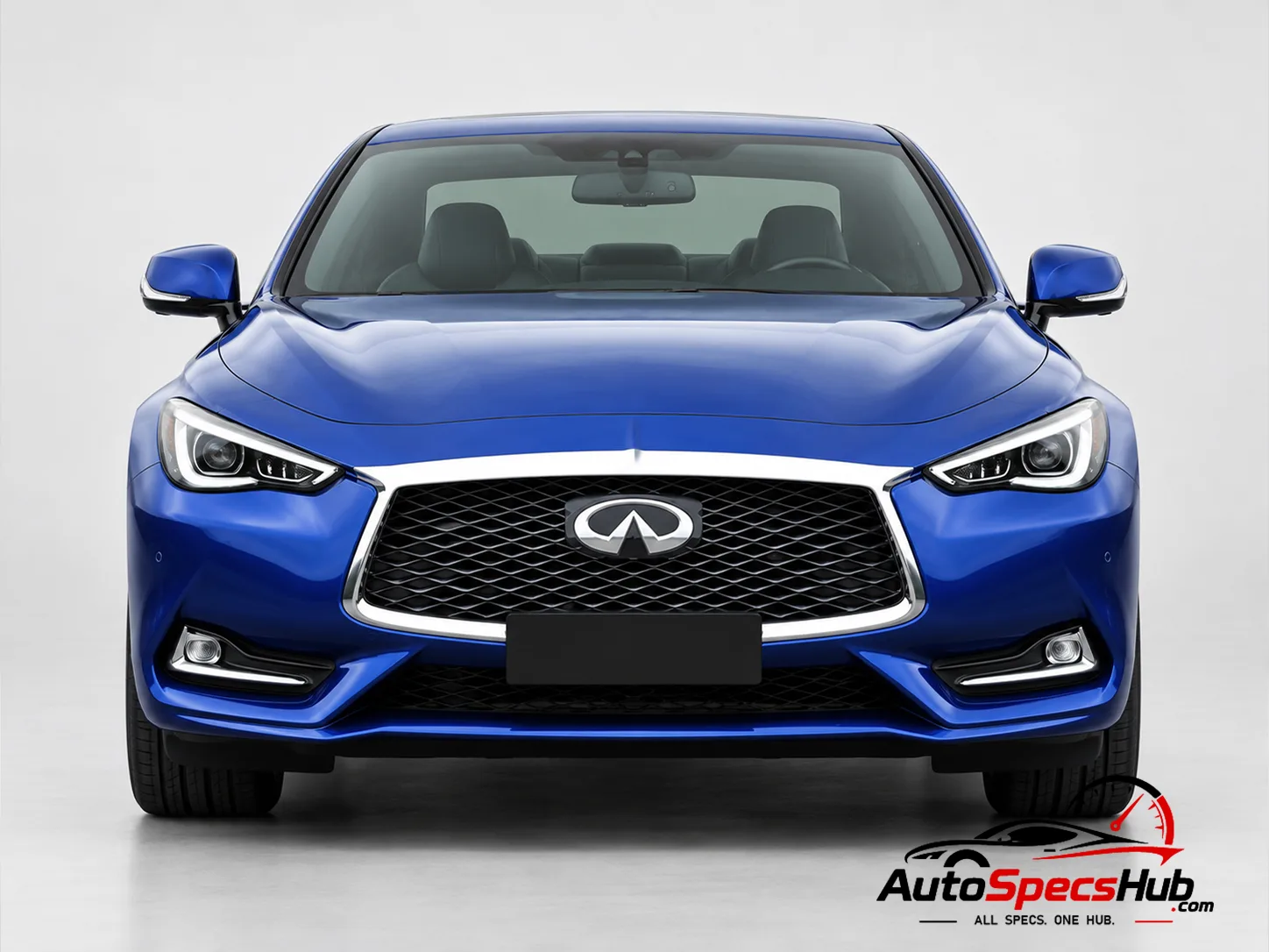 2016 (CV37) Infiniti Q60 2.0t front view