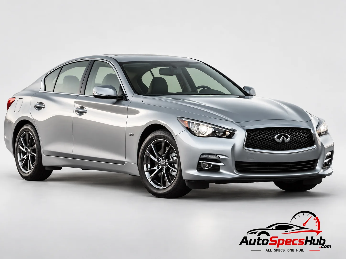 2016 (V37) Infiniti Q50 3.0t front three-quarter view