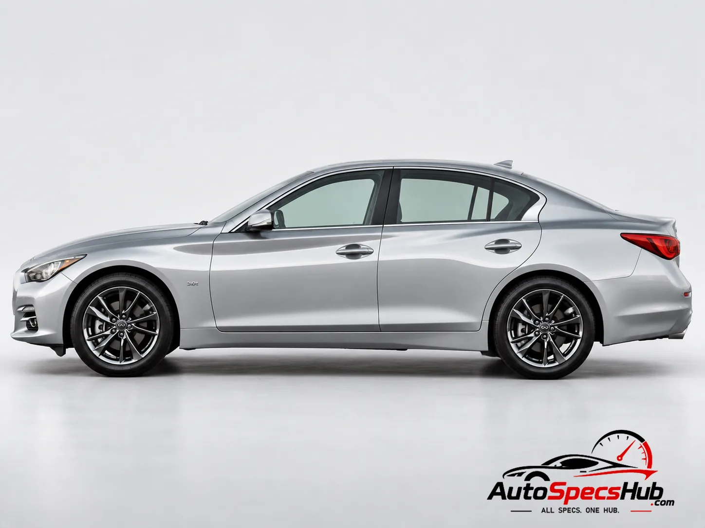2016 (V37) Infiniti Q50 3.0t side profile