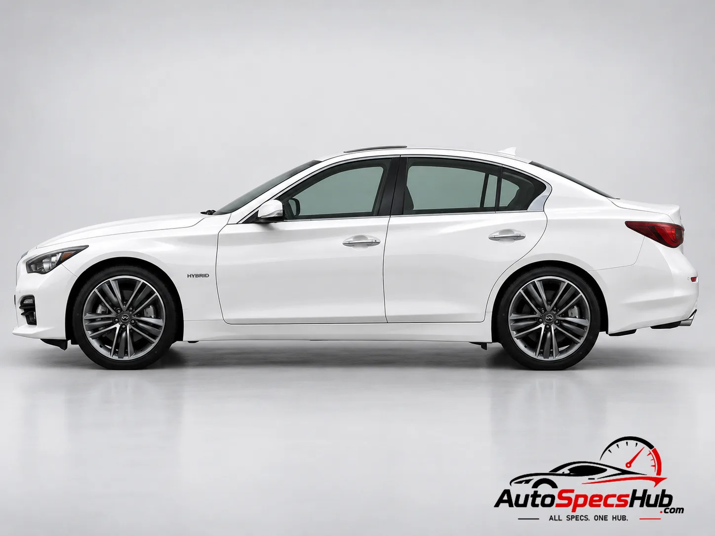 2014 (V37) Infiniti Q50 2.0t side profile
