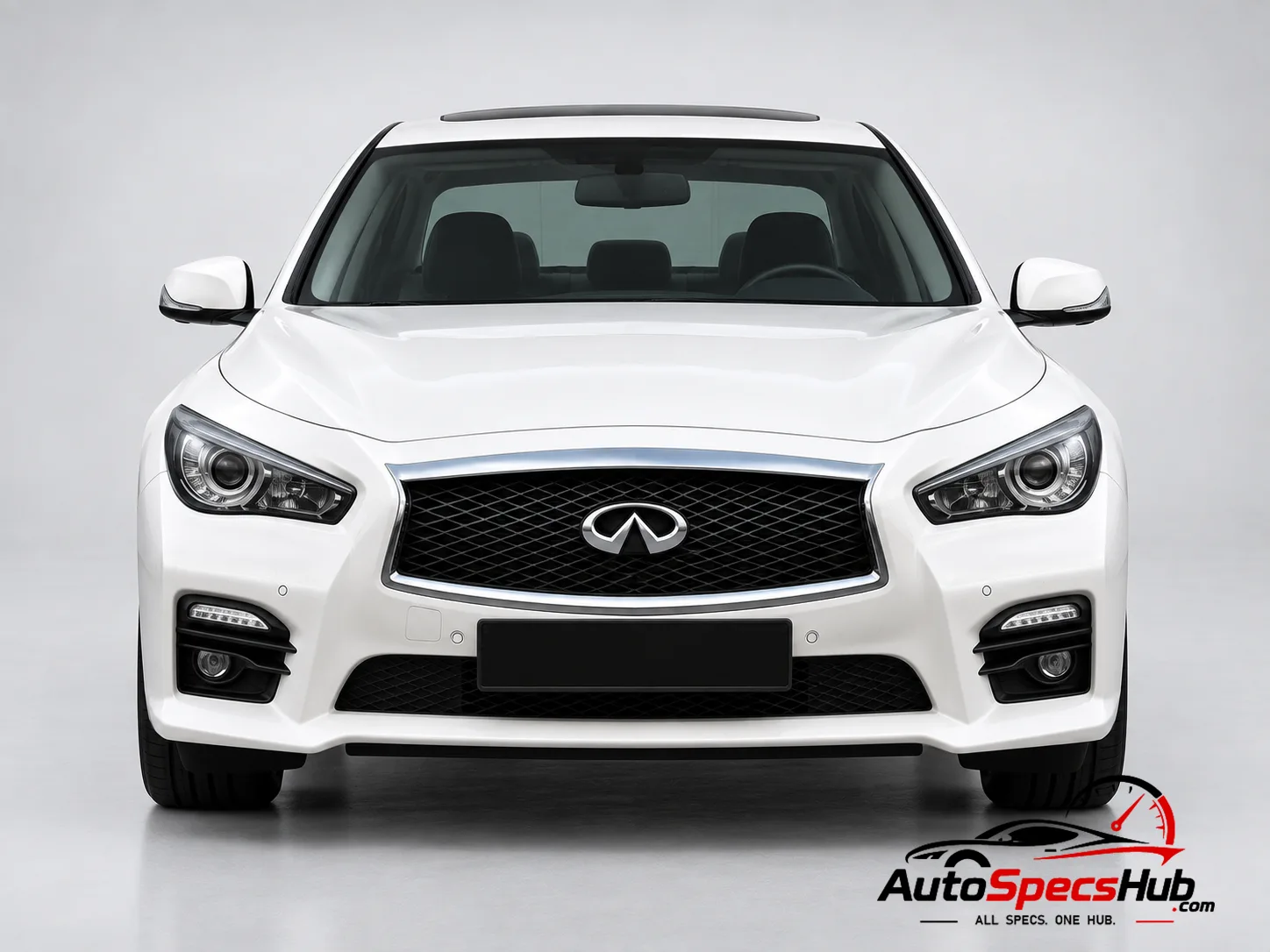 2013 (V37) Infiniti Q50 2.2d front view