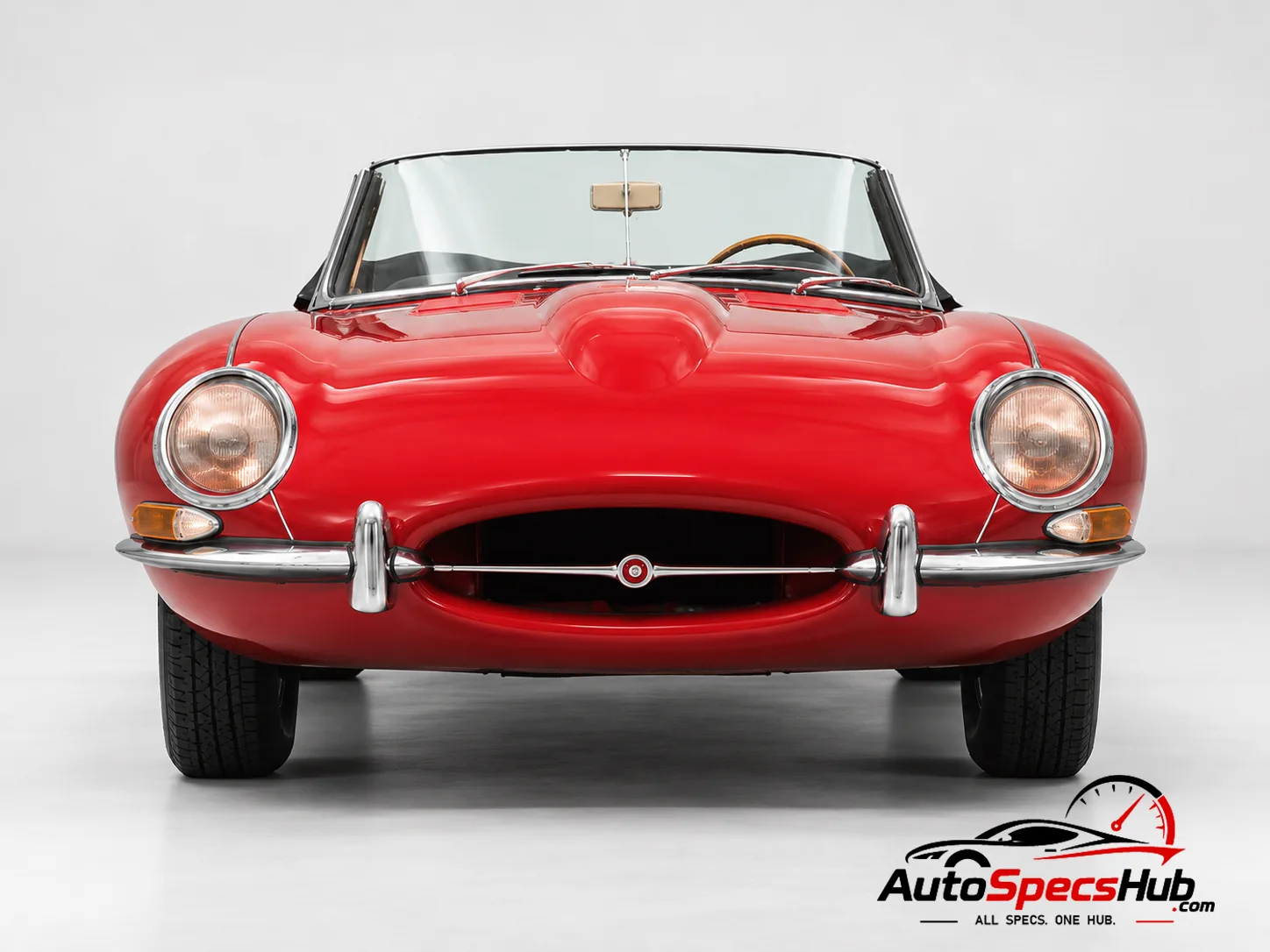 1961 (Series 1) Jaguar XK-E Roadster front view
