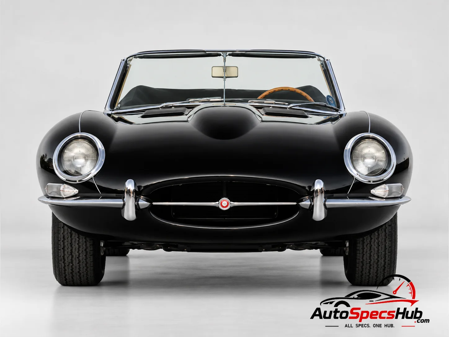 1964 (Series 1) Jaguar XK-E Roadster front view