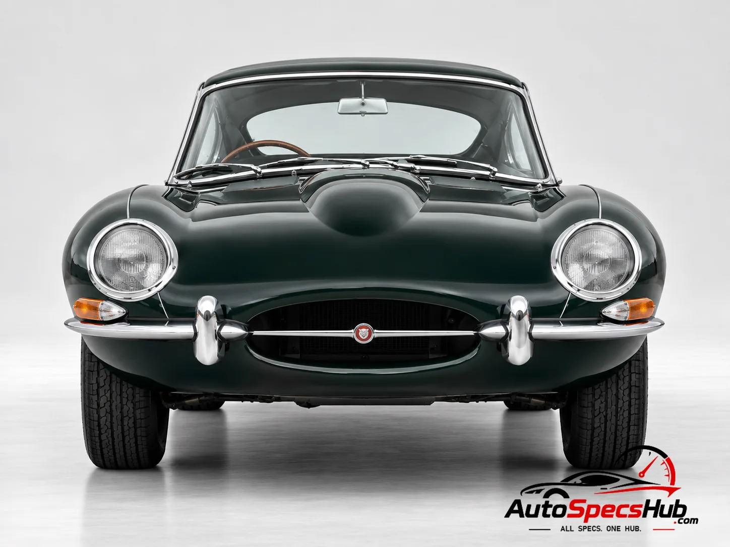 1964 (Series 1) Jaguar XK-E Coupe front view