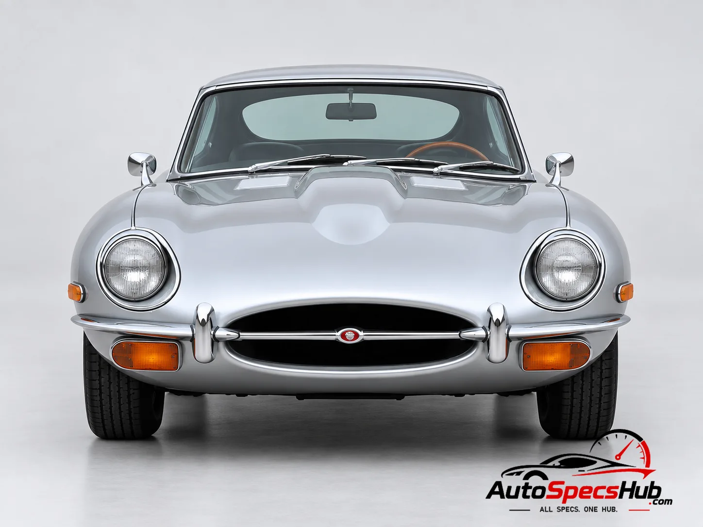 1968 Jaguar XK-E Coupe Series 2 front view