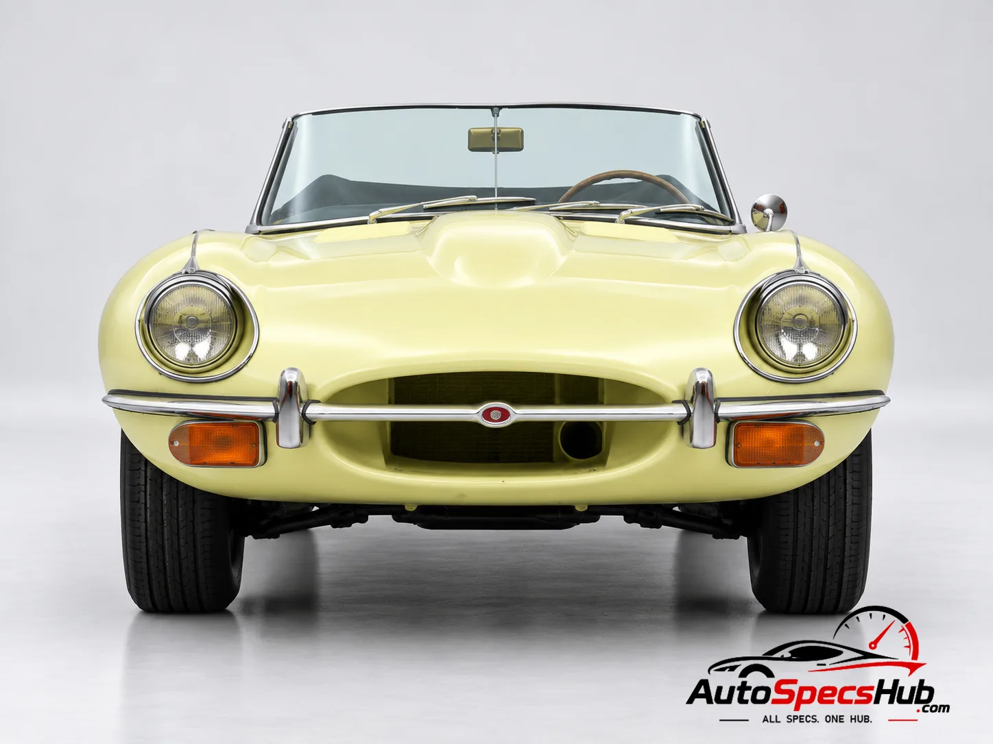 1968 Jaguar XK-E Roadster Series 2 front view