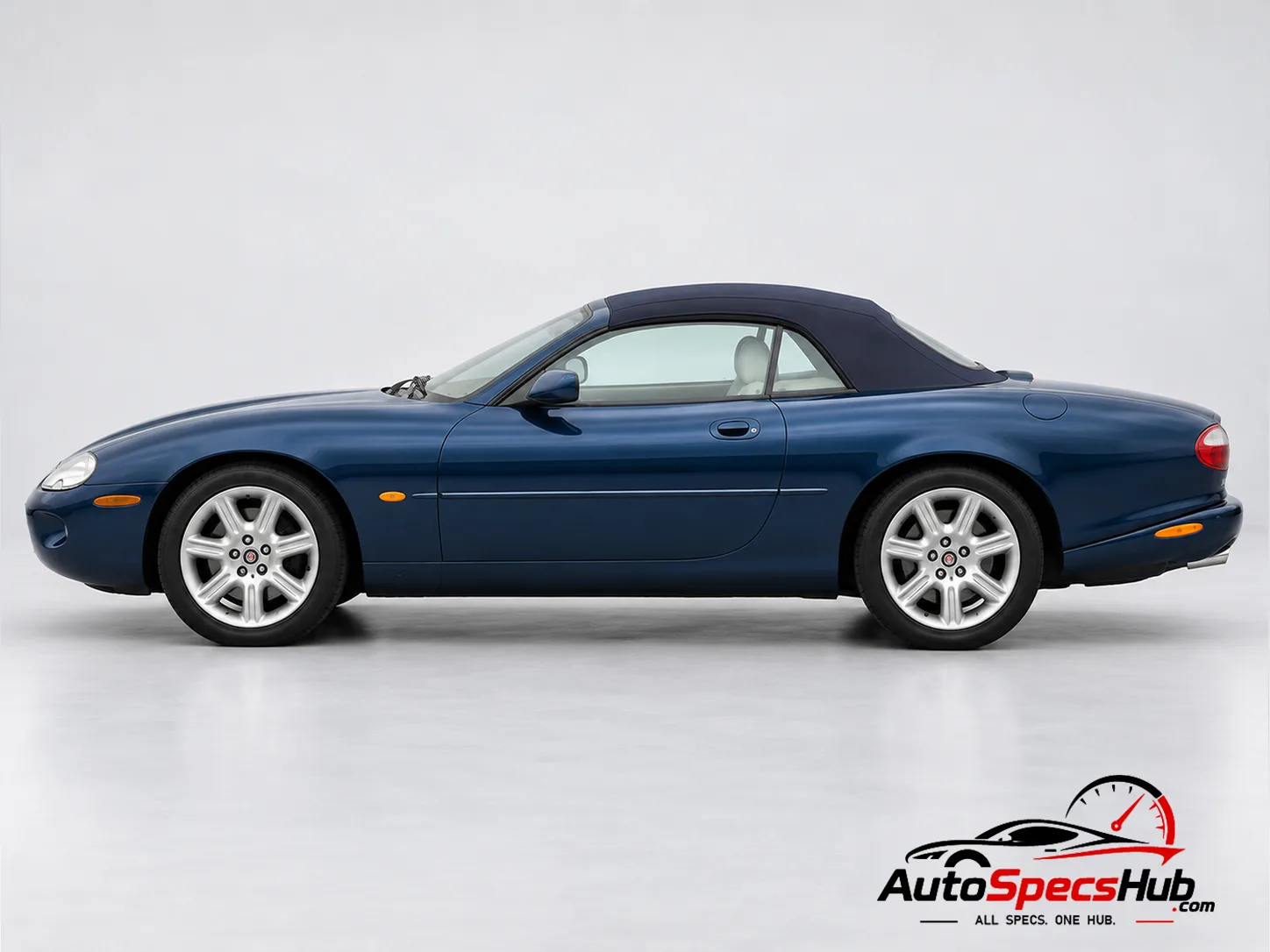 1996 (X100) Jaguar XK8 Cabrio side profile