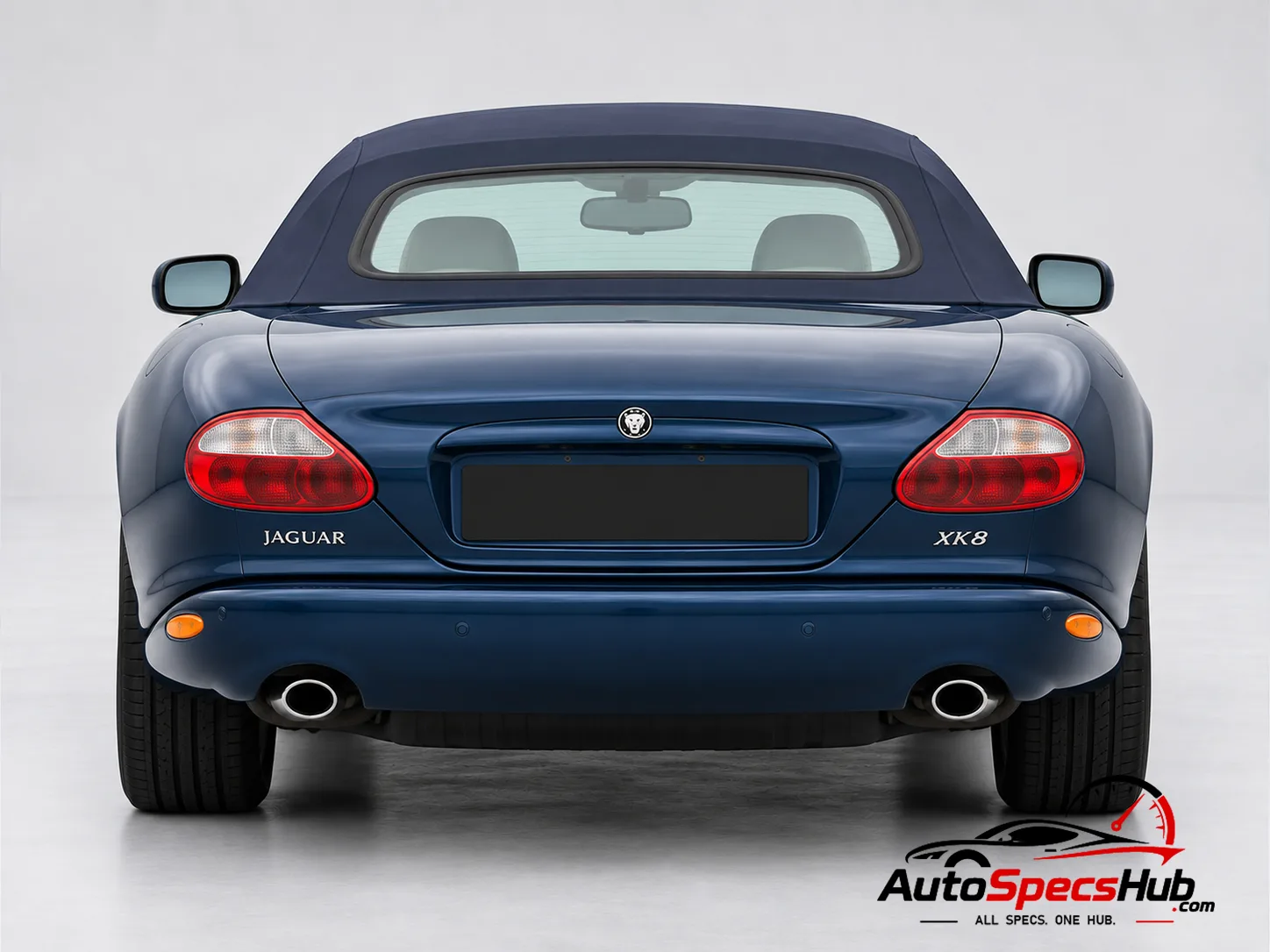 1996 (X100) Jaguar XK8 Cabrio rear view