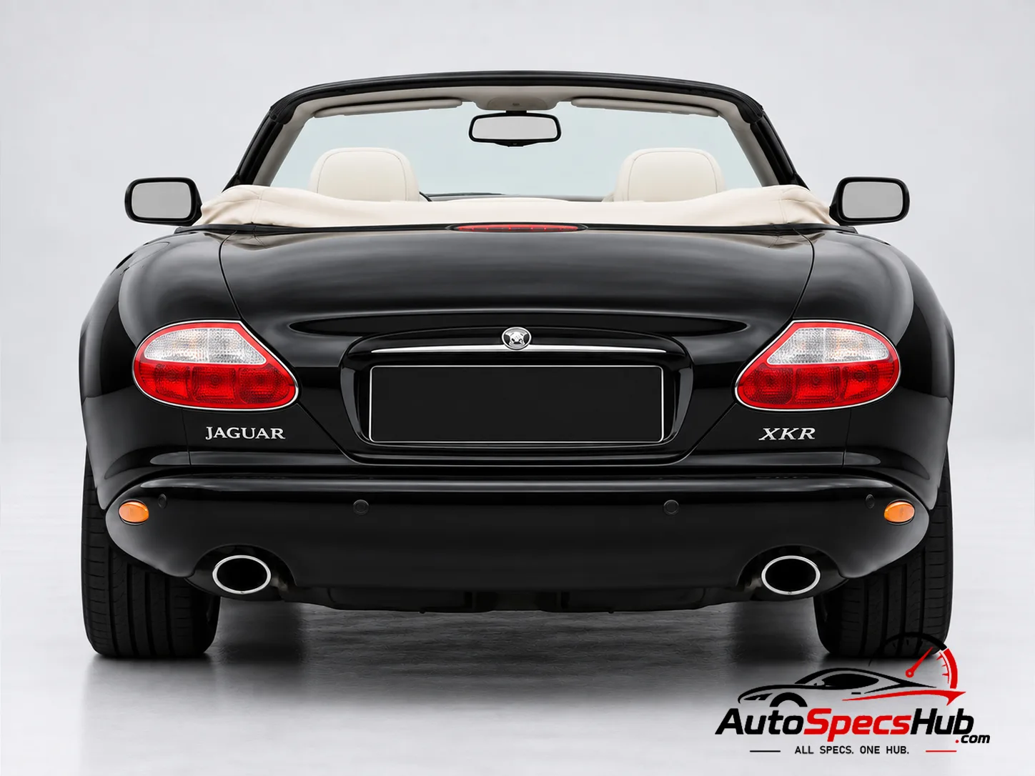 1998 (X100) Jaguar XKR Cabrio rear view