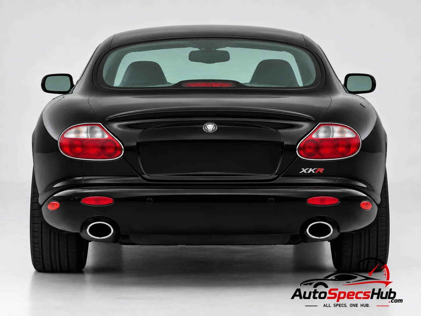 2002 (X100) Jaguar XKR Coupé rear view