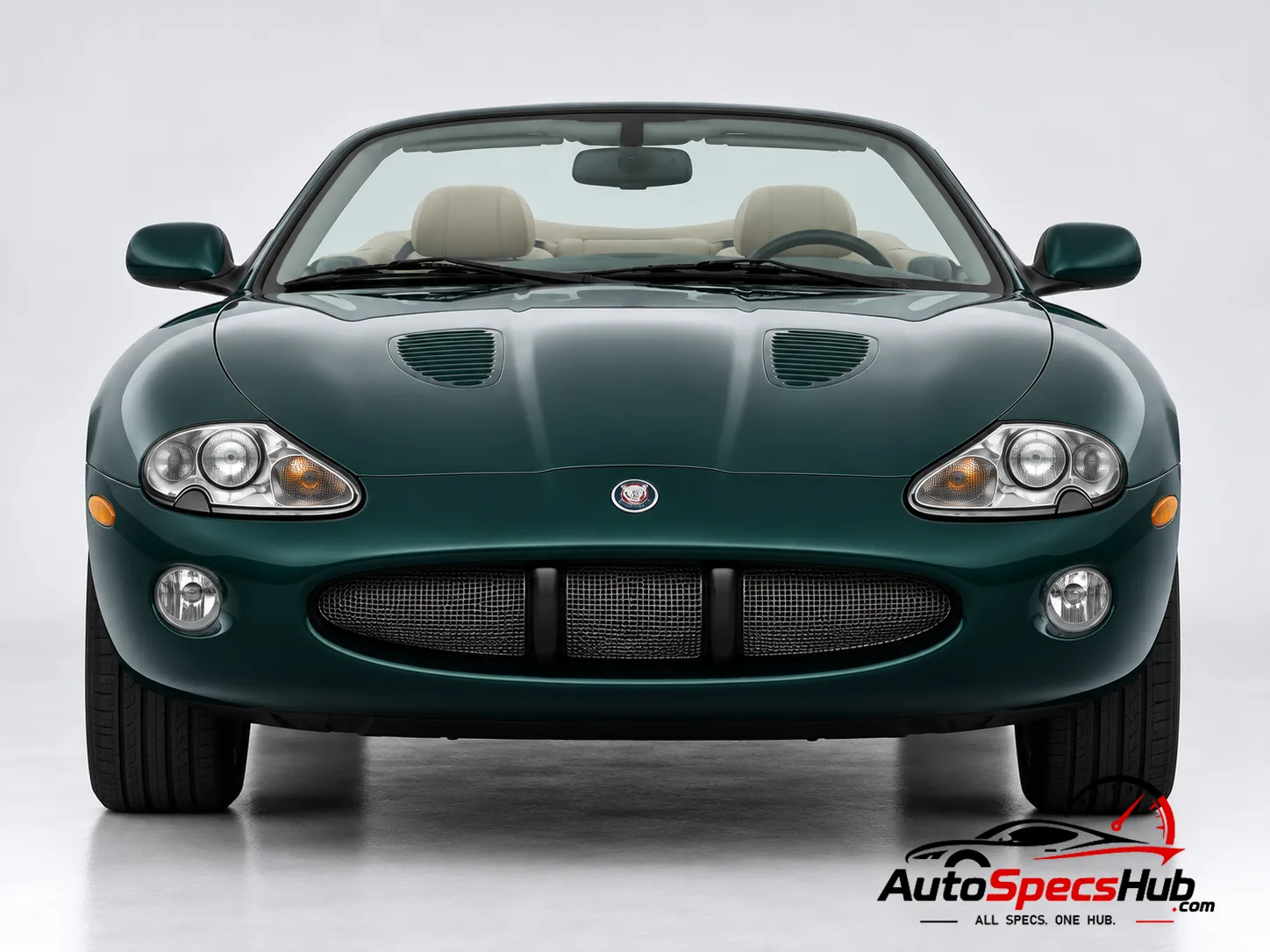 2002 (X100) Jaguar XKR Cabrio front view