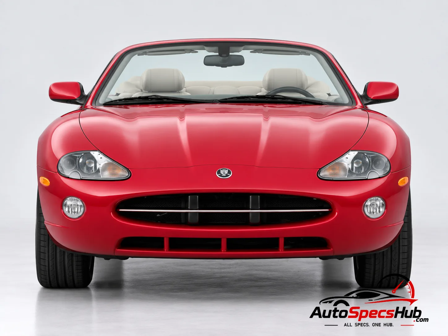 2002 (X100) Jaguar XK8 Cabrio front view